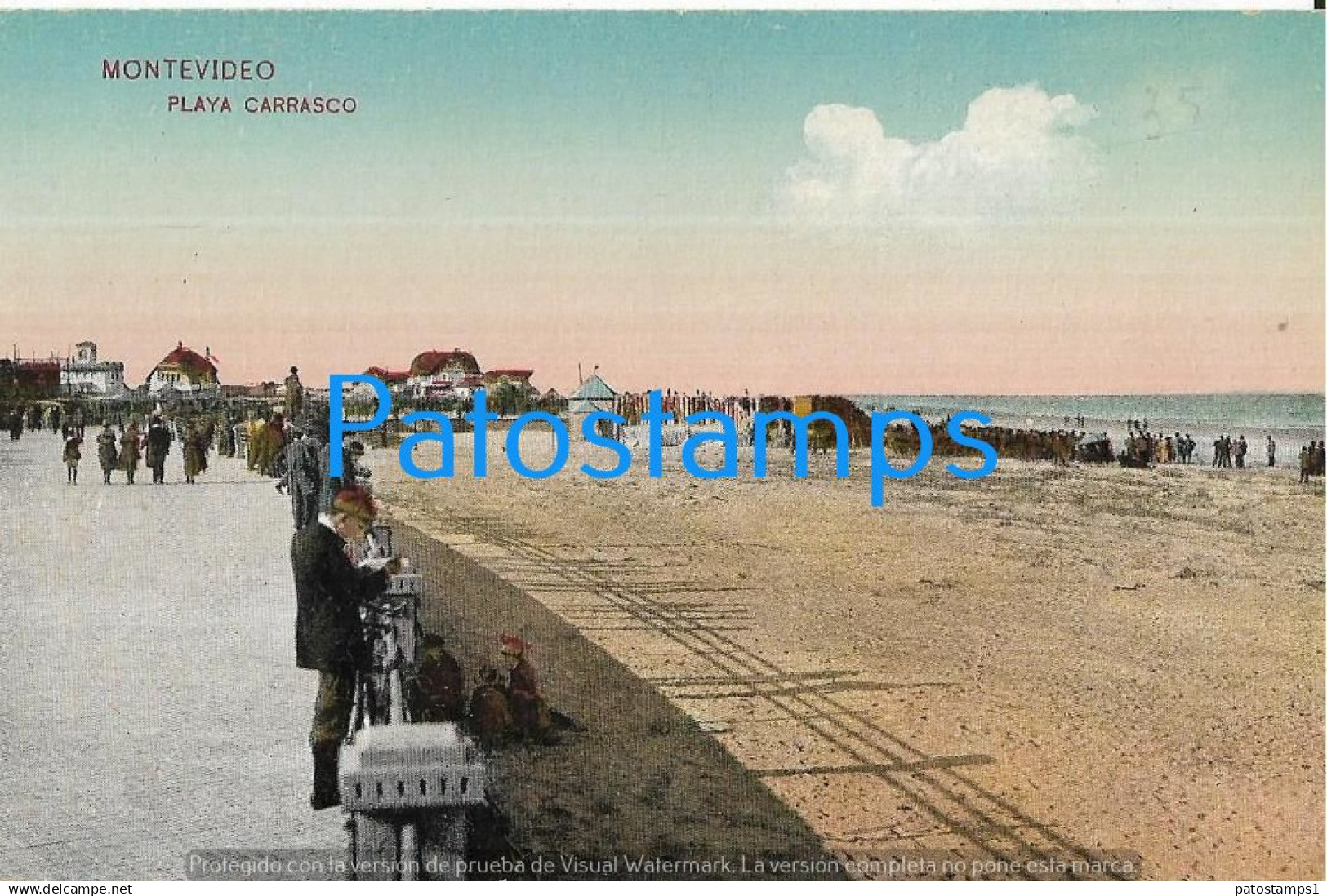 242168 URUGUAY MULTI VIEW 4 FOUR POSTAL POSTCARD - Uruguay