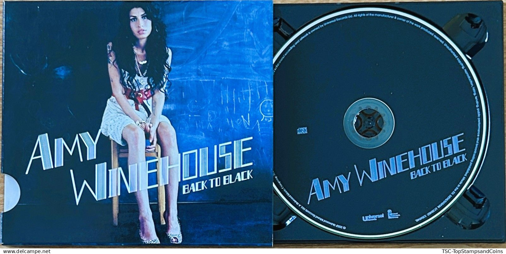 CDSR&B005 - Amy Winehouse - Back To Black - 2007 - CD - Soul - R&B