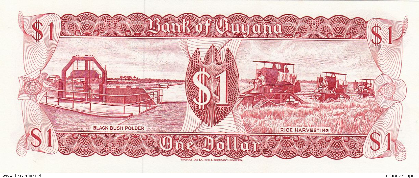 Guyana, (96), 1 Dollar De 1992, P. 21, UNC - Guyana
