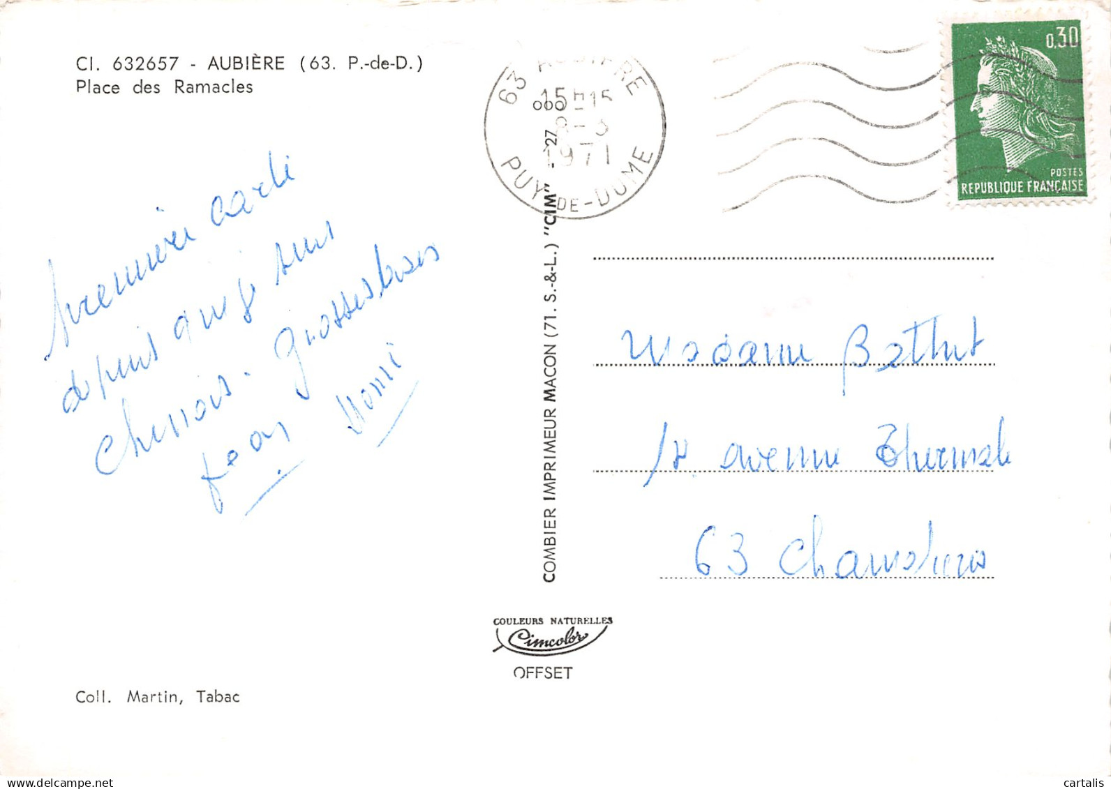 63-AUBIERE-N°C4090-C/0283 - Aubiere