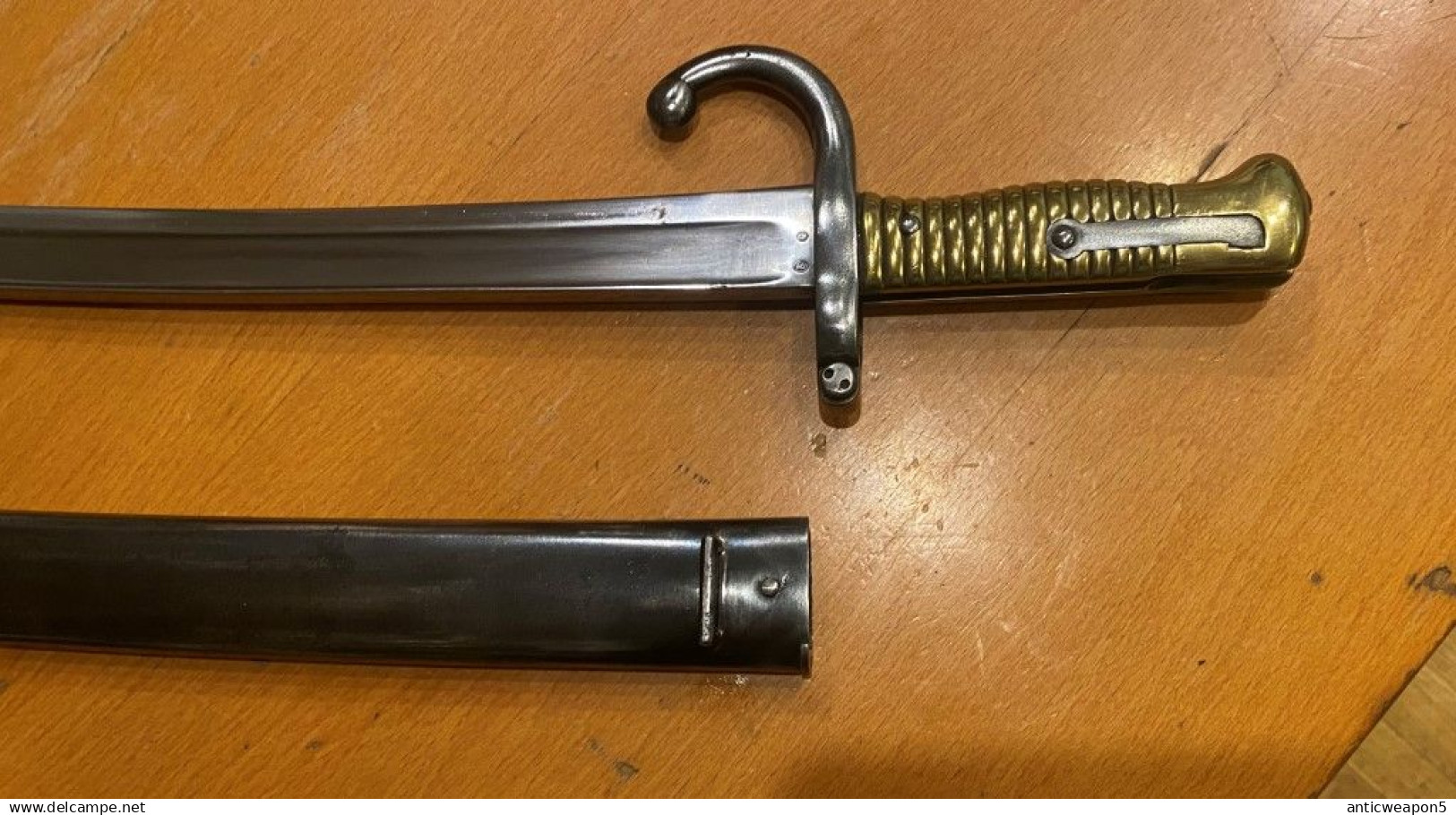 Baïonnette pour fusil Chassepot (Série Z) France M1866 (152)