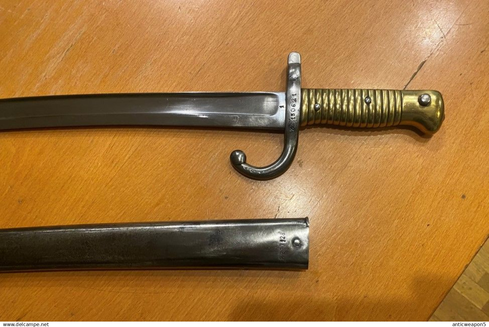 Baïonnette pour fusil Chassepot (Série Z) France M1866 (152)