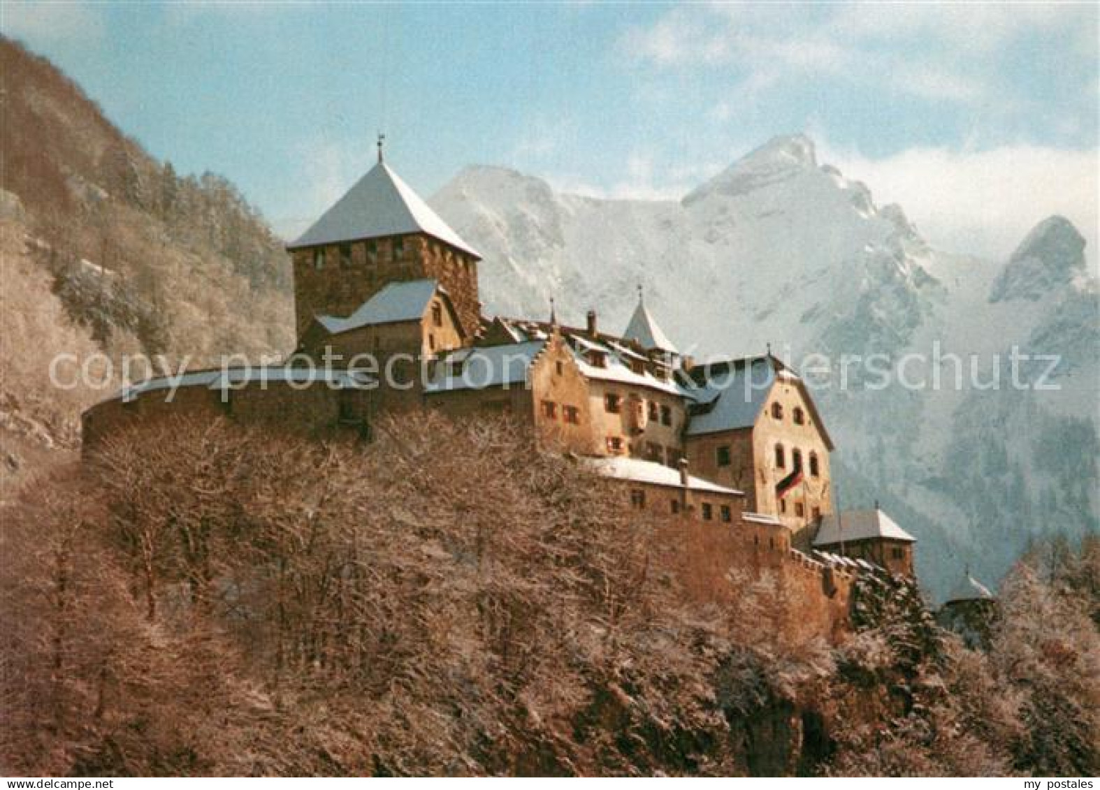 Liechtenstein  Schloss Vaduz - Liechtenstein