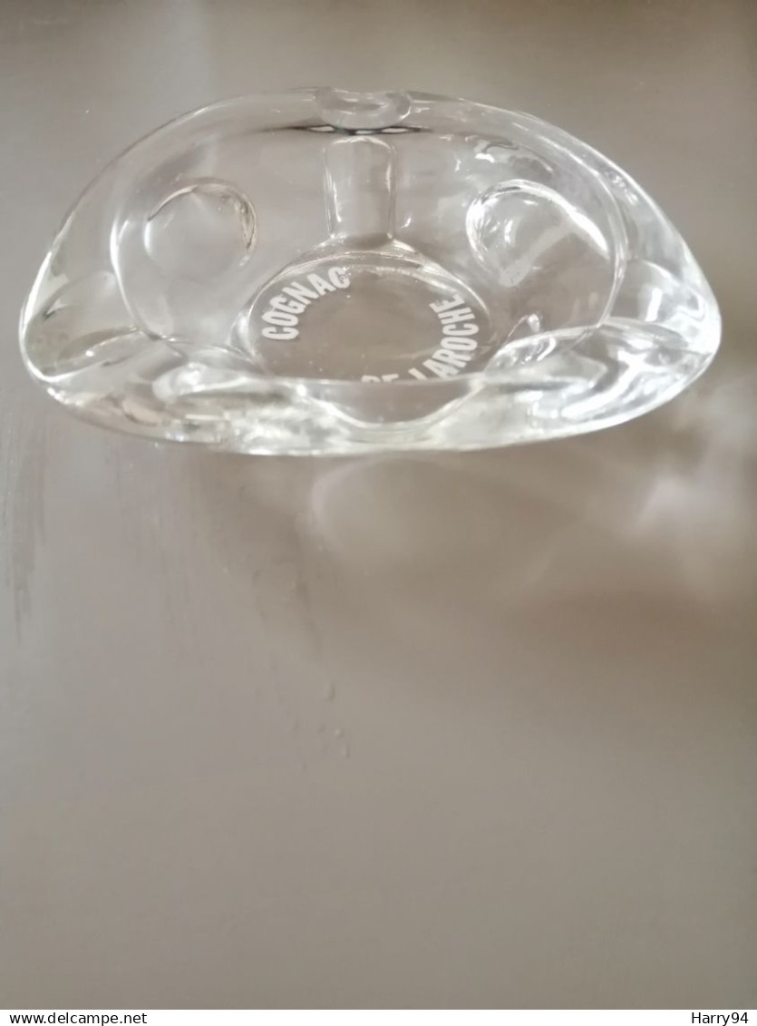 Cendrier En Verre Cognac De Laroche 13x12.5x3 - Glass