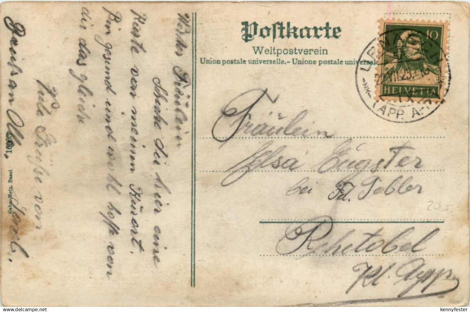 Urnäsch - Rossfall - Urnäsch