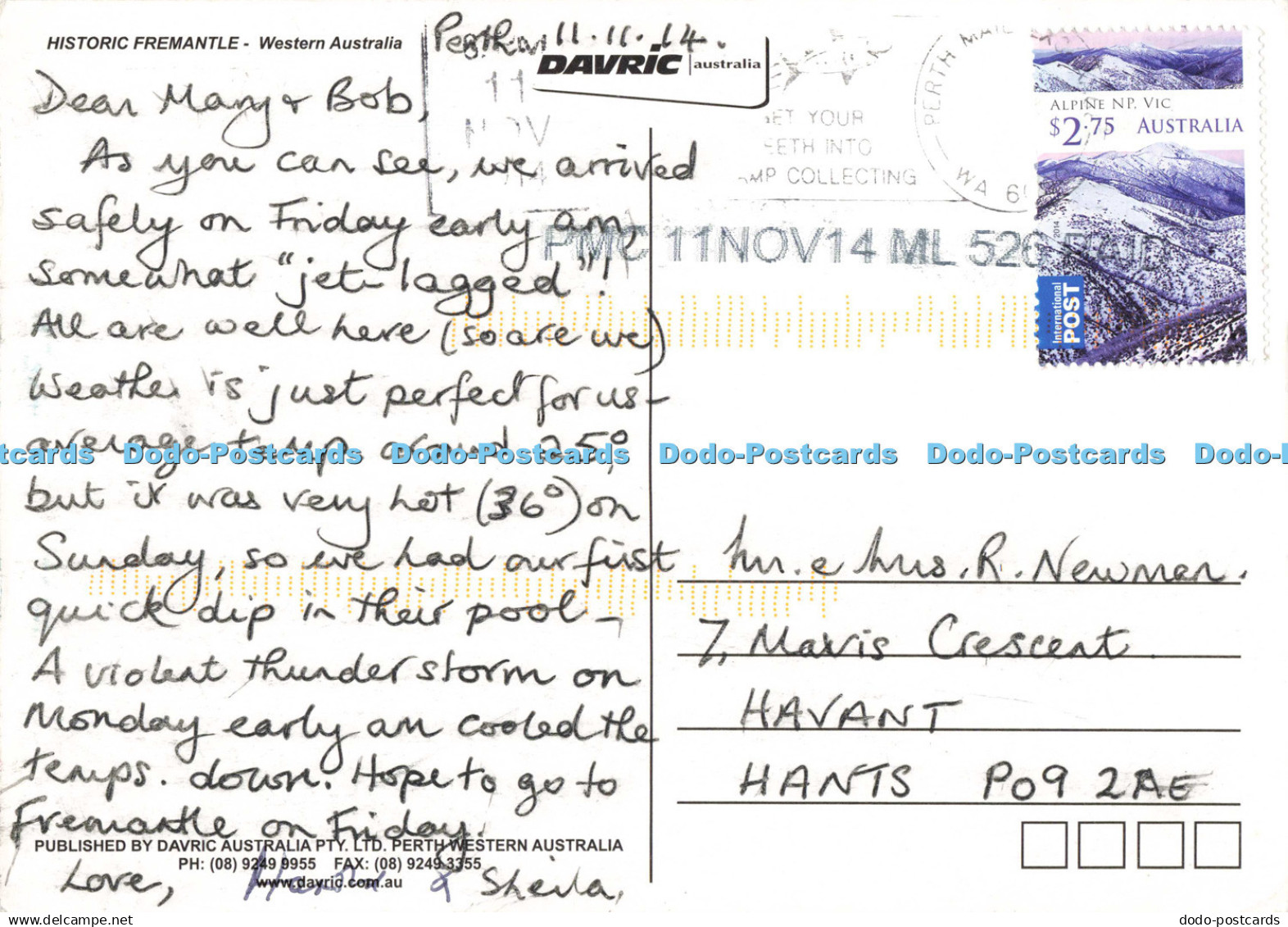 D139108 Historic Fremantle Western Australia Davric Australia Multi View - Monde