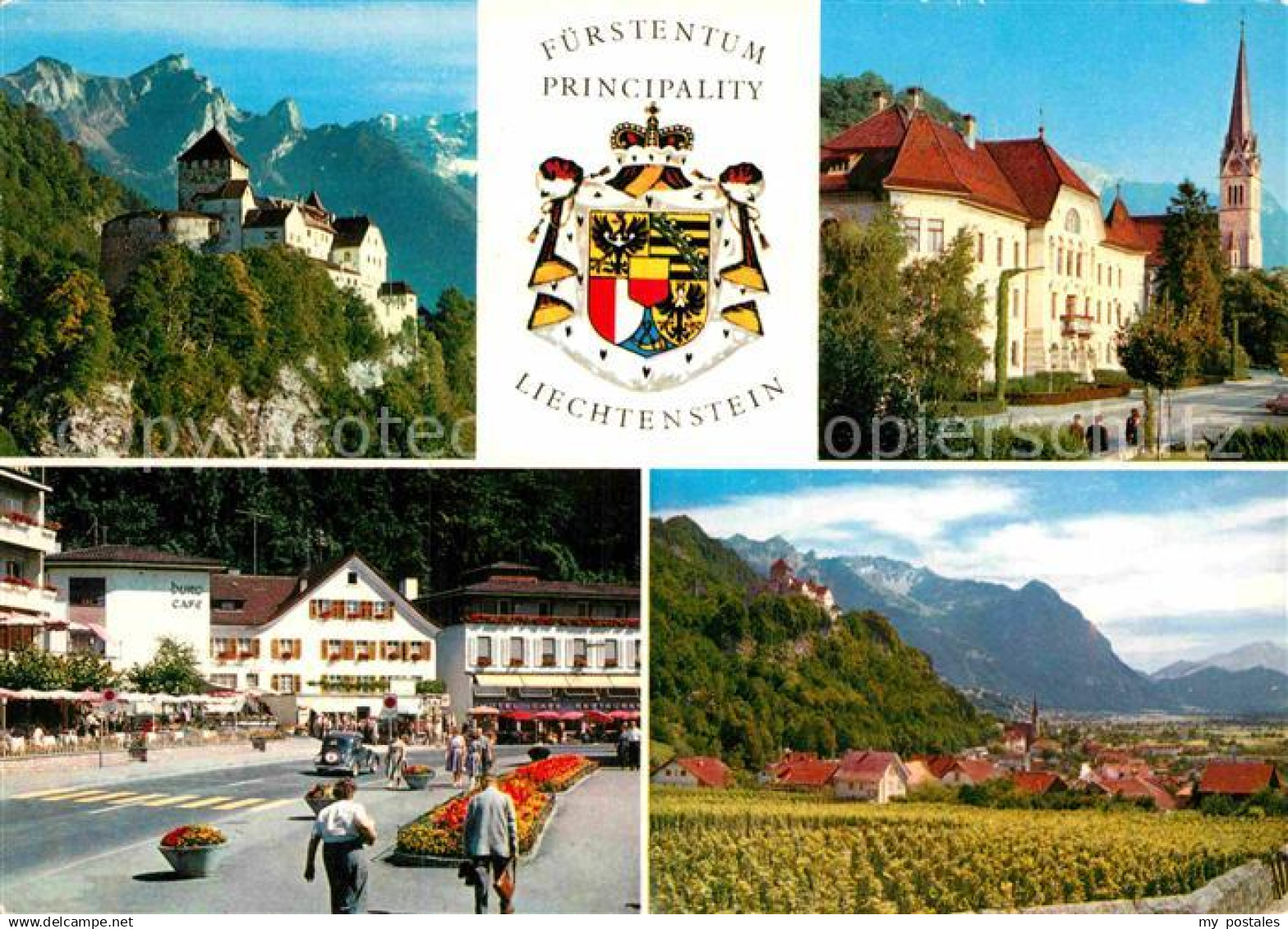 Liechtenstein  Fuerstentum Schloss - Liechtenstein