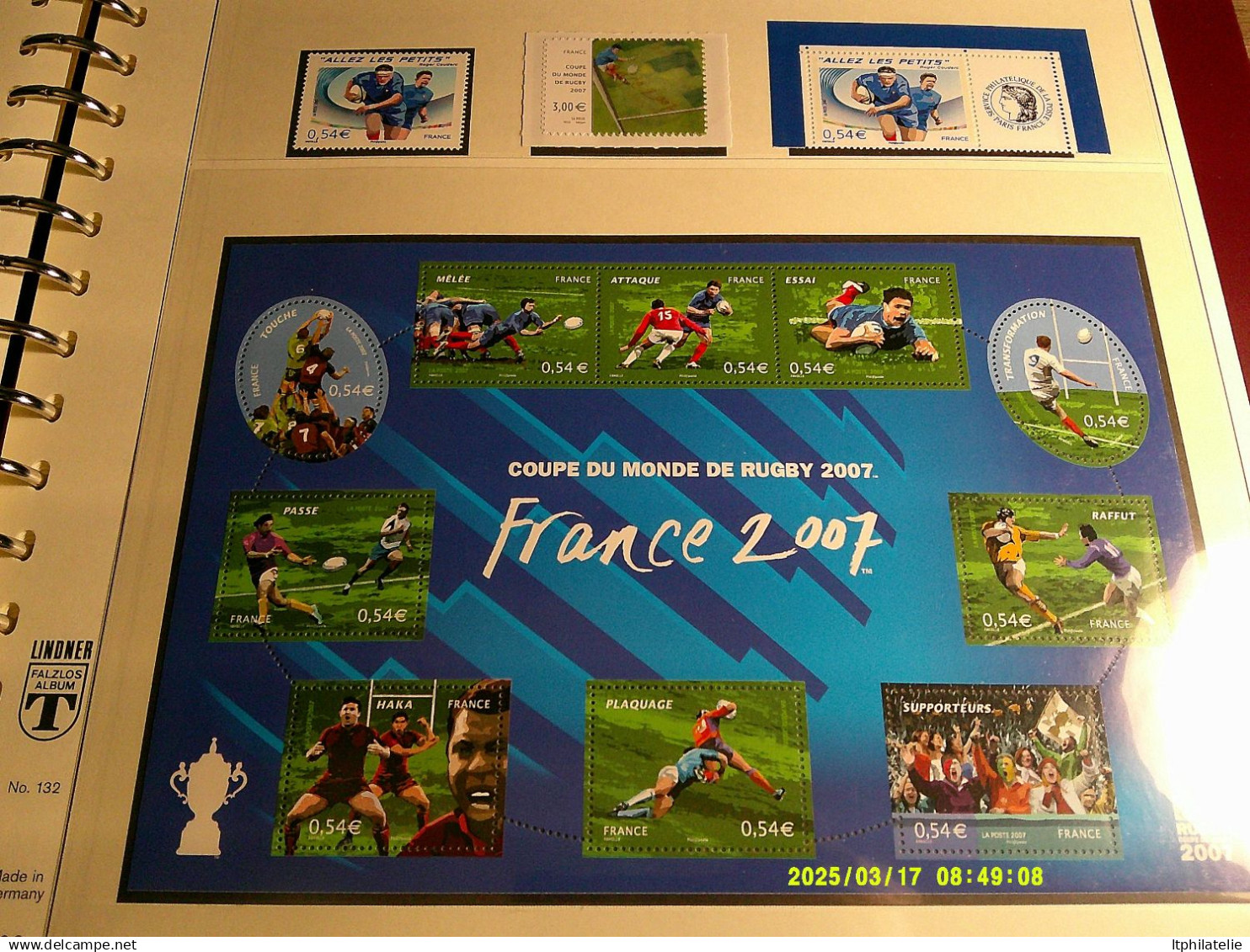 COLLECTION FRANCE HAUT DE GAMME  2004-2008 QUASI COMPLET TIMBRES CARNETS BLOCS ETAT EXCEPTIONNEL  FACIALE 760€- AFFAIRE-