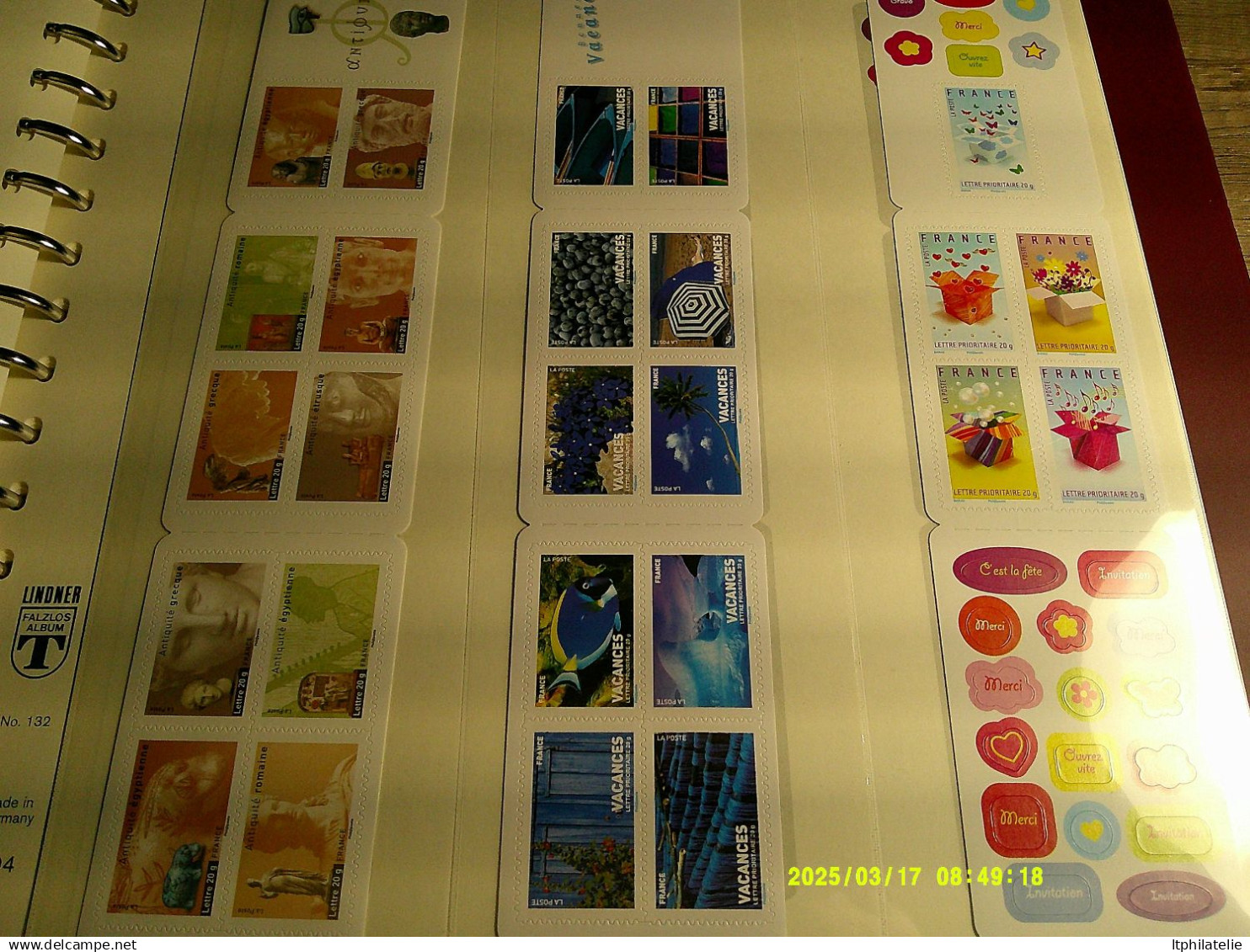 COLLECTION FRANCE HAUT DE GAMME  2004-2008 QUASI COMPLET TIMBRES CARNETS BLOCS ETAT EXCEPTIONNEL  FACIALE 760€- AFFAIRE-
