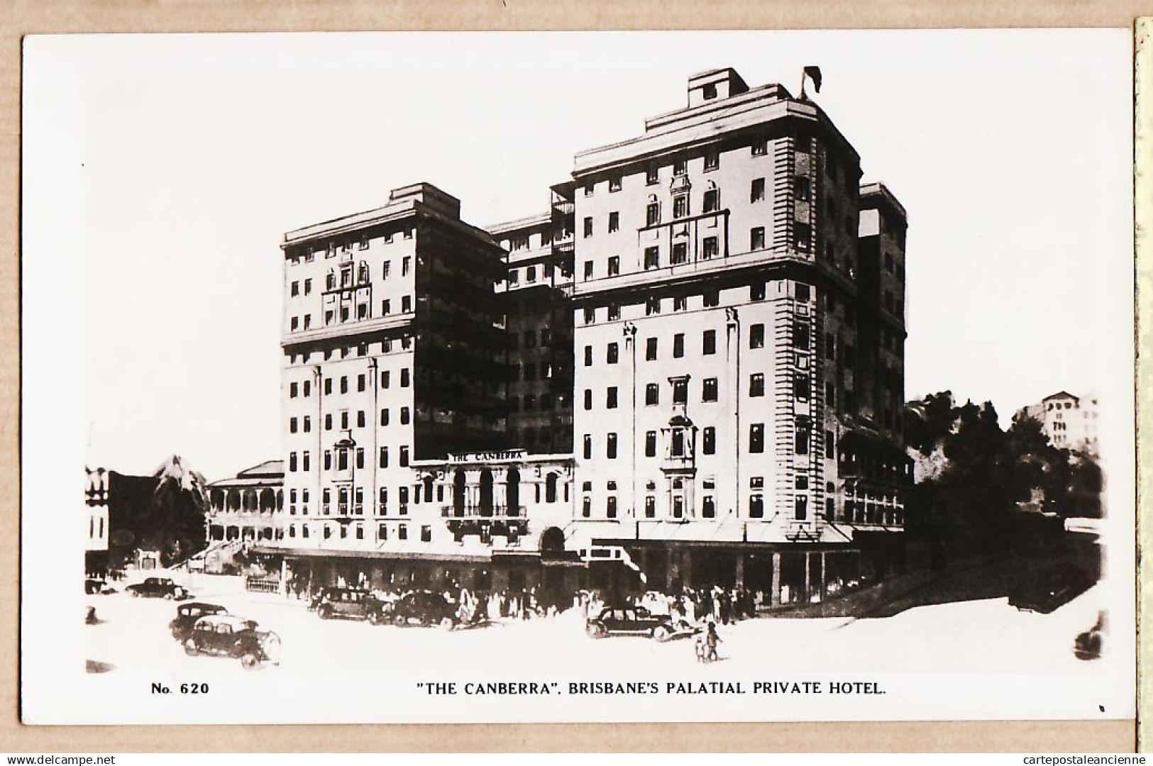 2322 /  ️ Peu Commun BRISBANE Queensland (QLD) CANBERRA BRISBANE'S Palatial Private Hotel 1930s Real Photograph N°620 - Brisbane