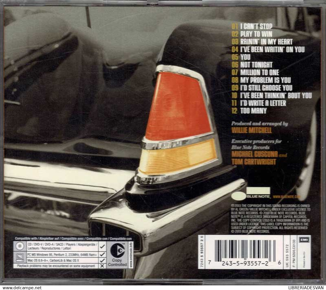 Al Green - I Can't Stop. CD - Jazz