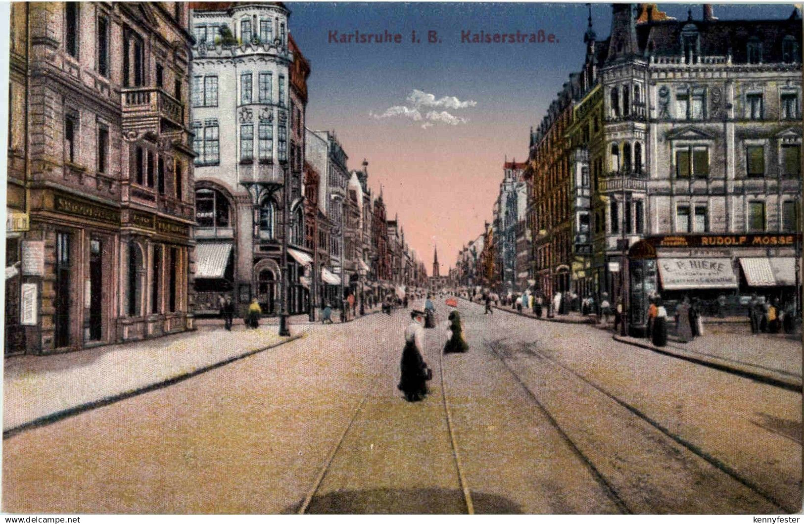 Karlsruhe - Kaiserstrasse - Karlsruhe