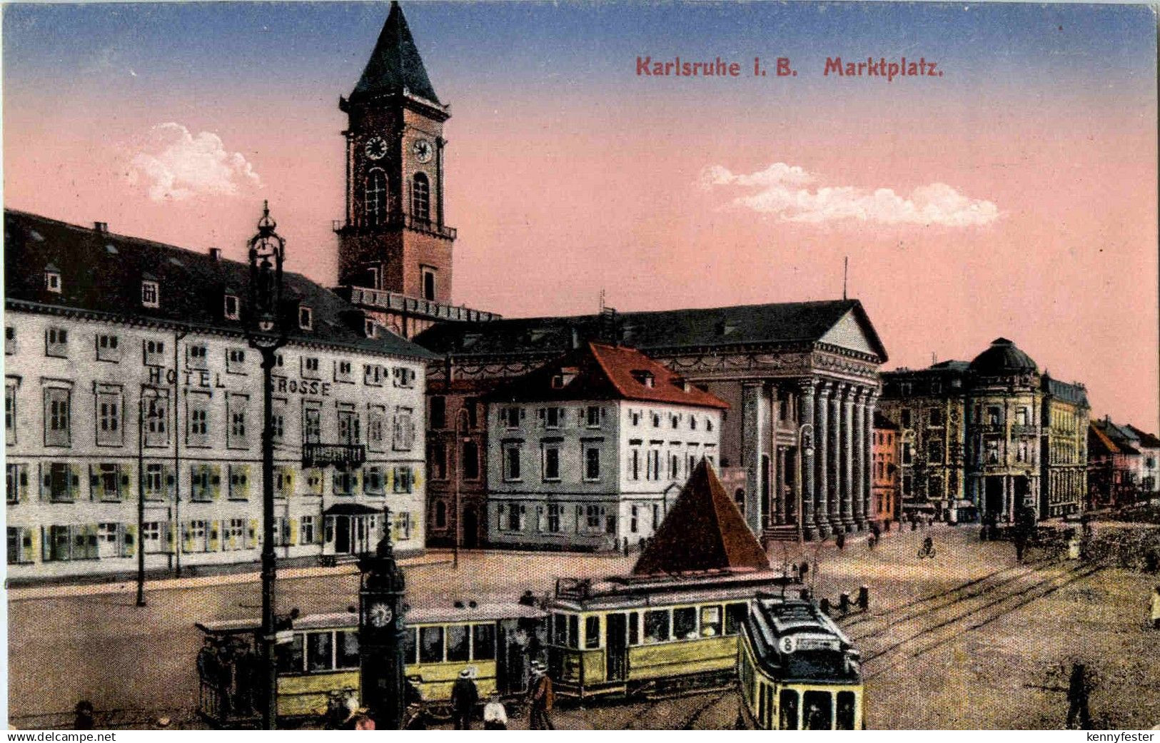 Karlsruhe - Marktplatz - Karlsruhe