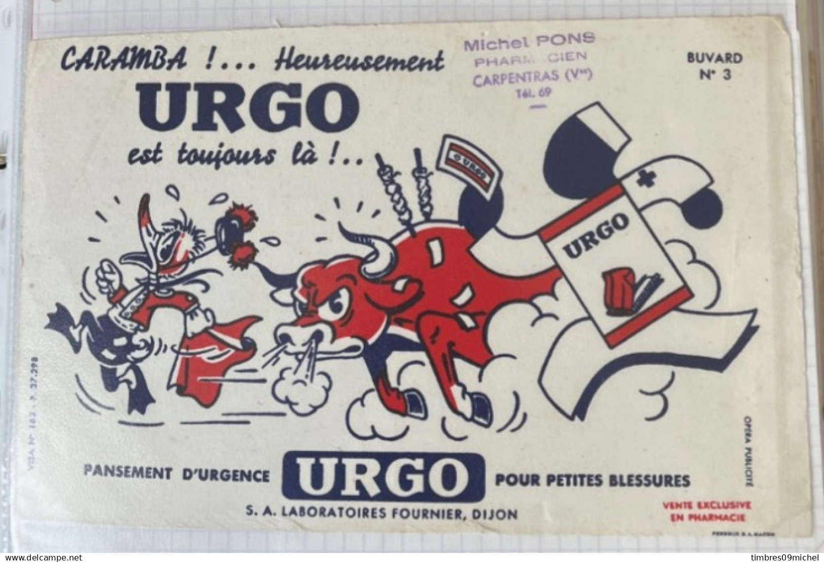 Buvard Urgo Le Pansement  D'urgence - Drogheria