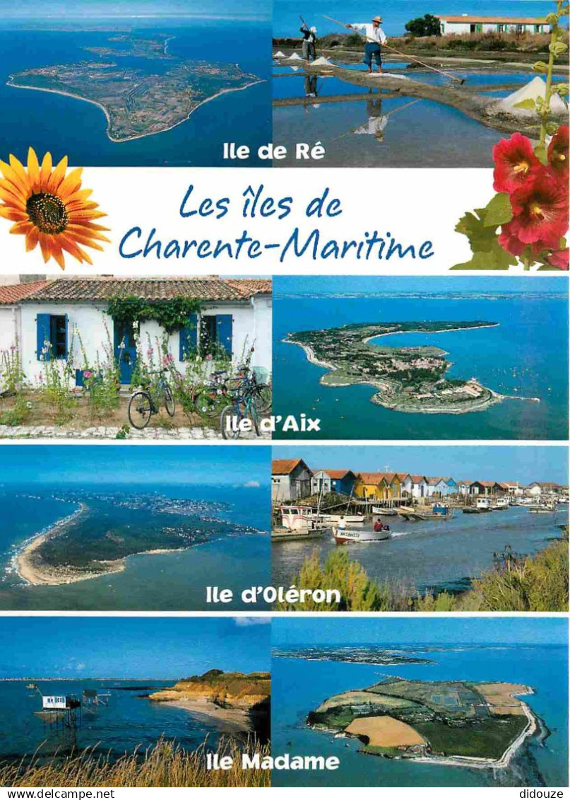 17 - Ile De Ré - Multivues - Ile D'aix - Ile D'Oléron - Ile Madame - CPM - Carte Neuve - Voir Scans Recto-Verso - Ile De Ré