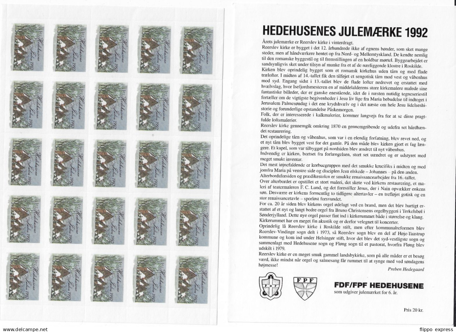 Denmark, Large collection of 55 sheets.