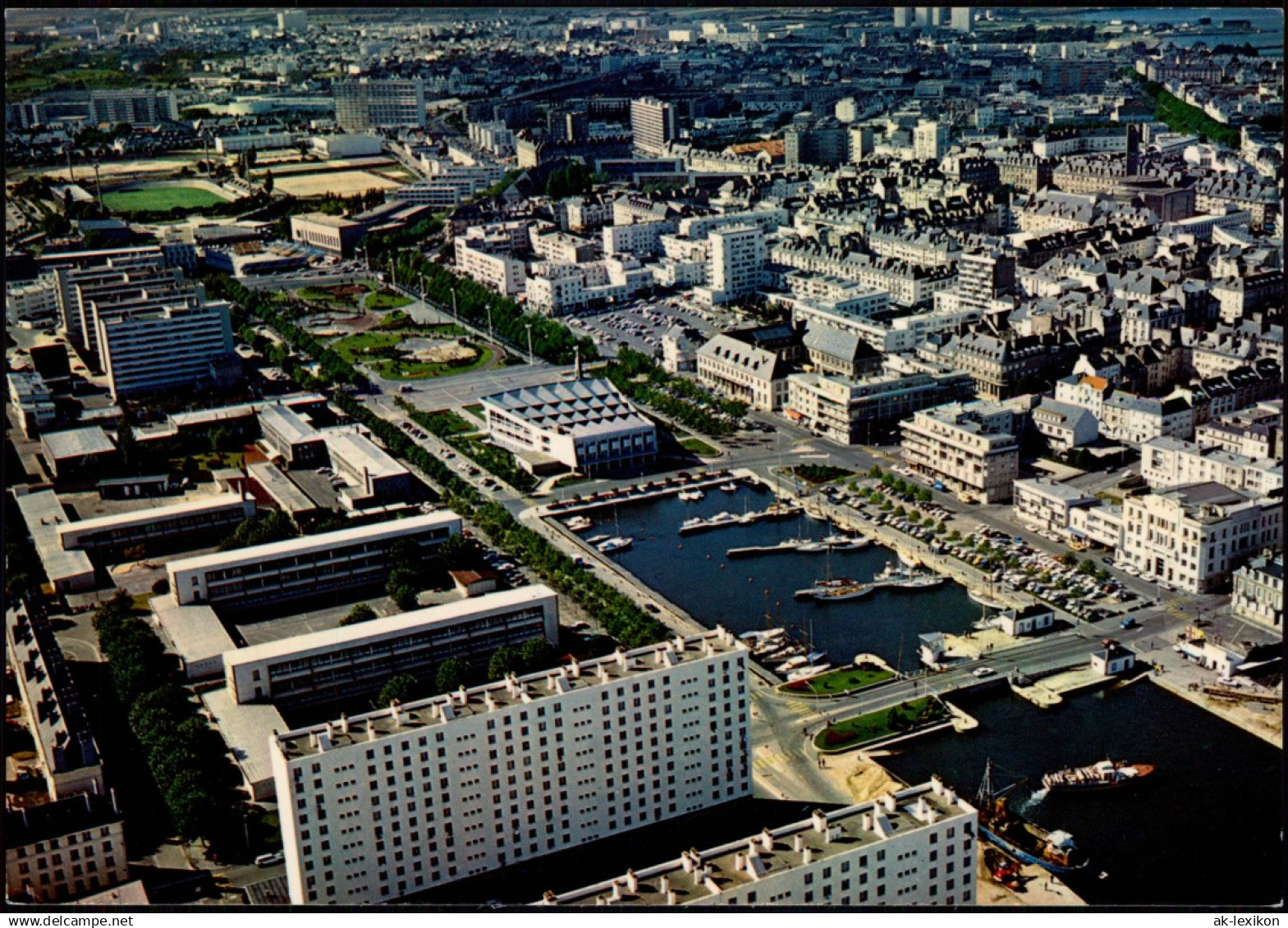 Lorient Lorient (An Oriant) Luftaufnahme Lorient (Morbihan) Vue D'ensemble 1975 - Lorient
