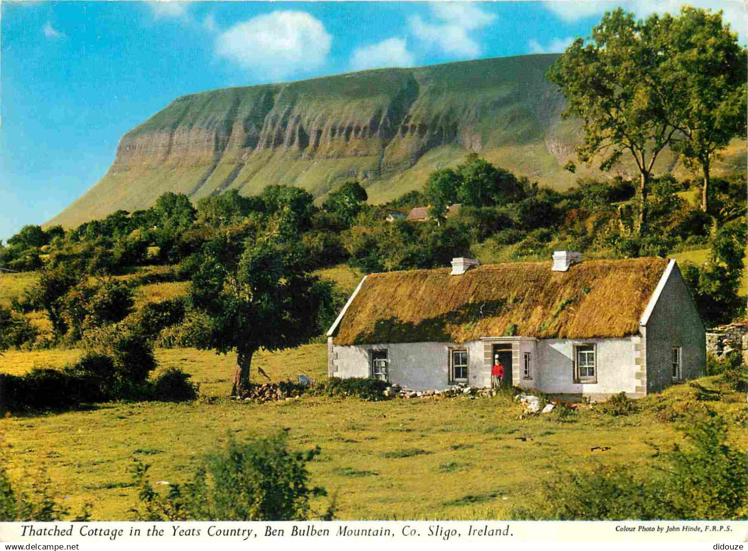 Irlande - Sligo - Ben Bulben Mountain - Thatched Cottage In The Yeats Country - Ireland - Irlanda - CPM - Voir Scans Rec - Sligo