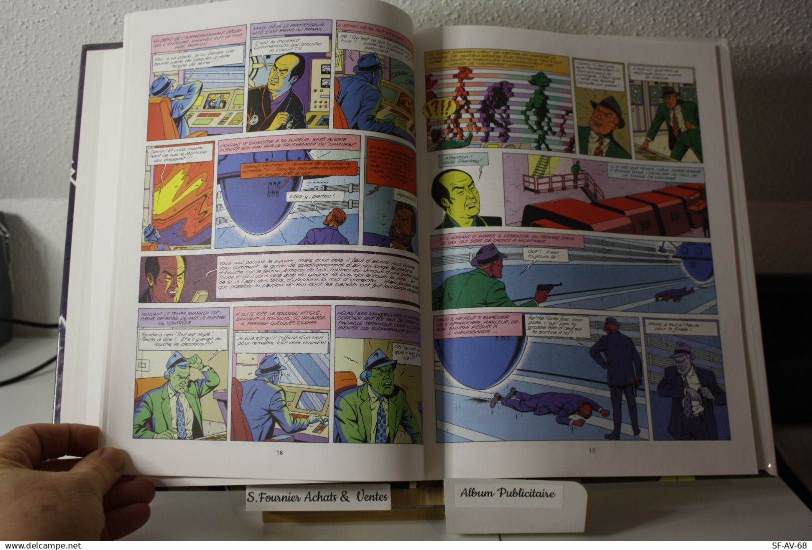 Blake Et Mortimer - Les 3 Formules Du Professeur Sato - ESSO - Blake Et Mortimer