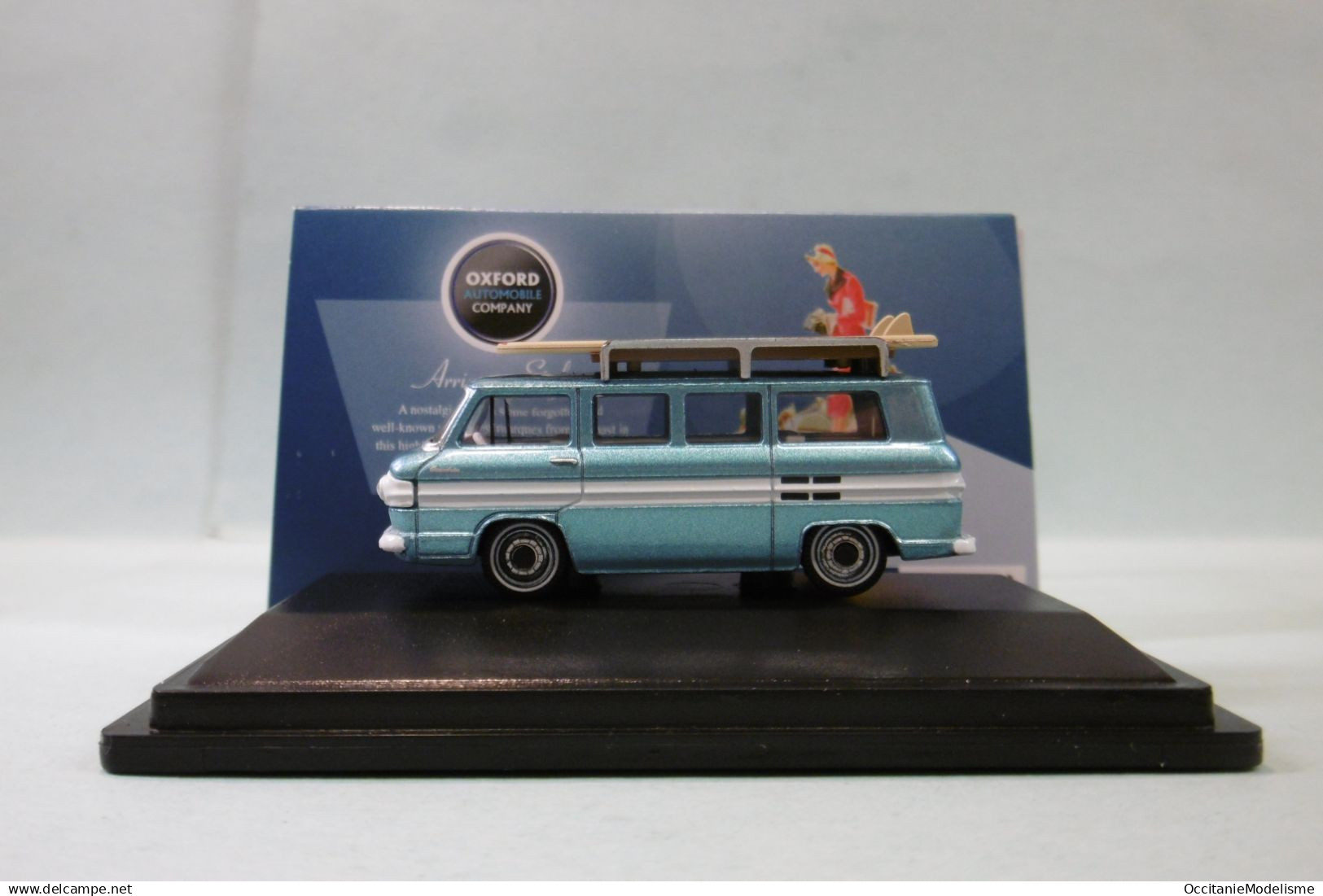 Oxford - CHEVROLET CORVAIR GREENBRIER Passenger Wagon 1961 Voiture US Réf. 87CG61001 Neuf HO 1/87 - Strassenfahrzeuge