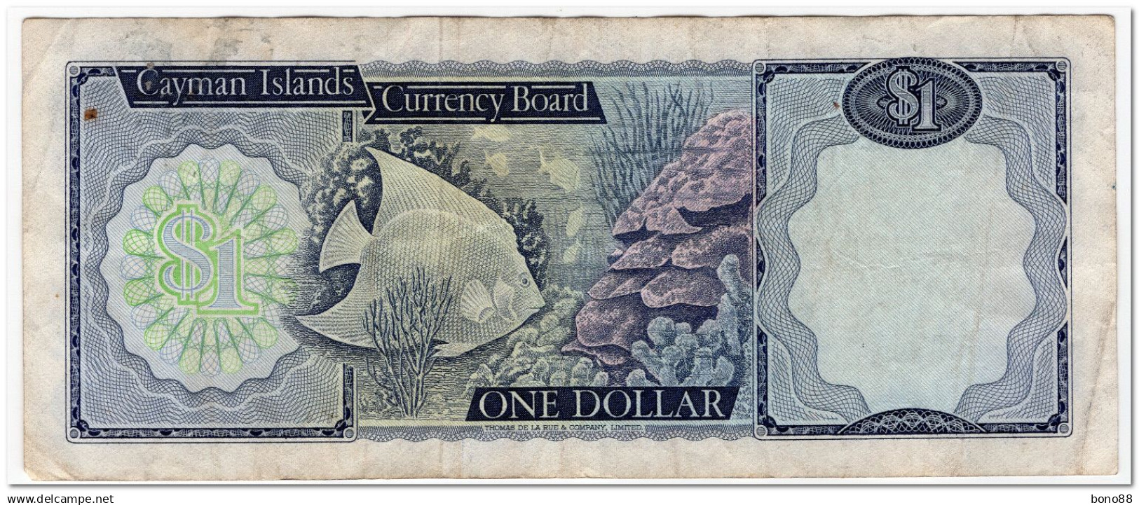CAYMAN ISLANDS,1 DOLLAR.1985,P.5b,F-VF - Cayman Islands