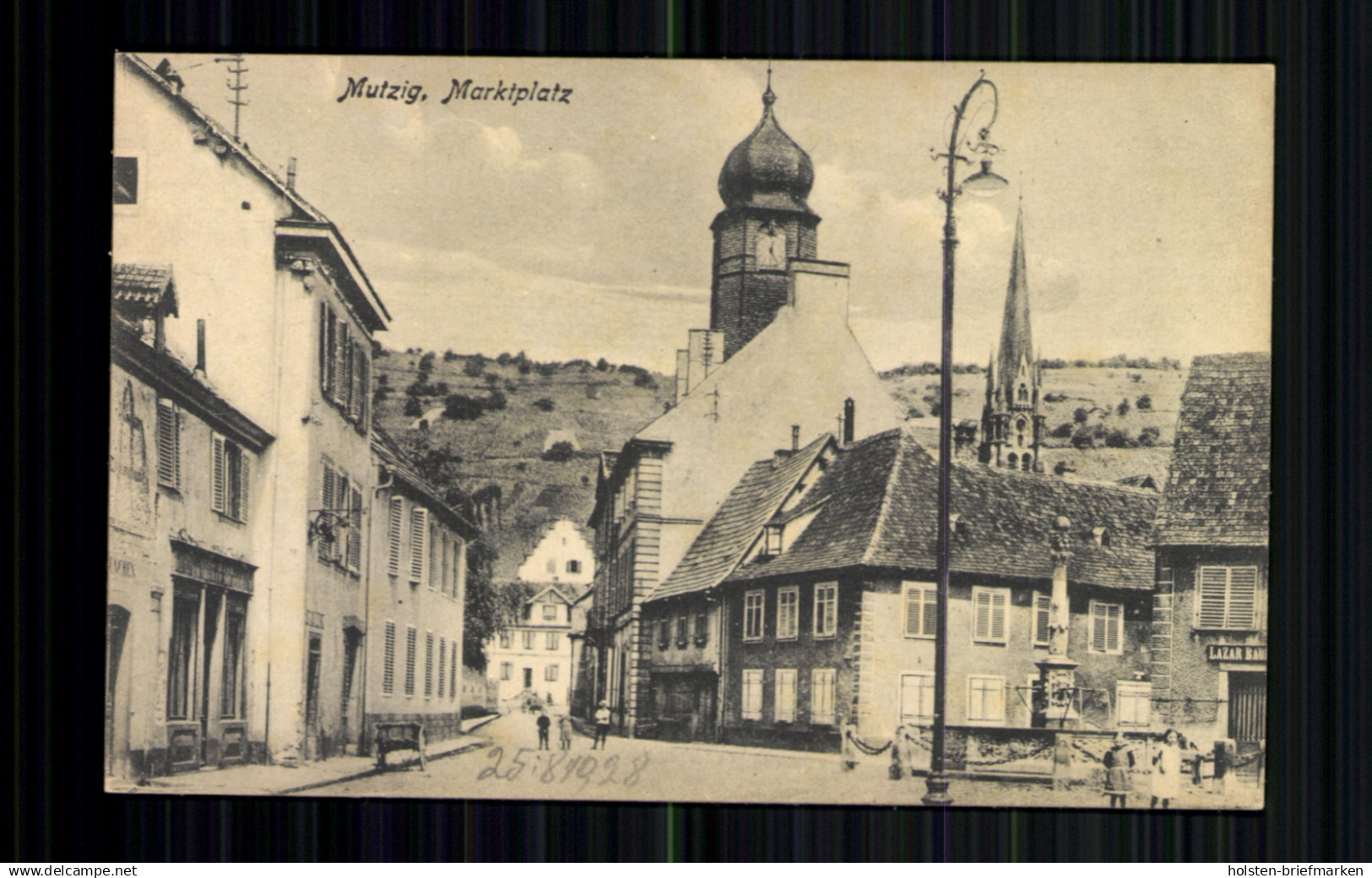 Mutzig, Marktplatz - Elsass