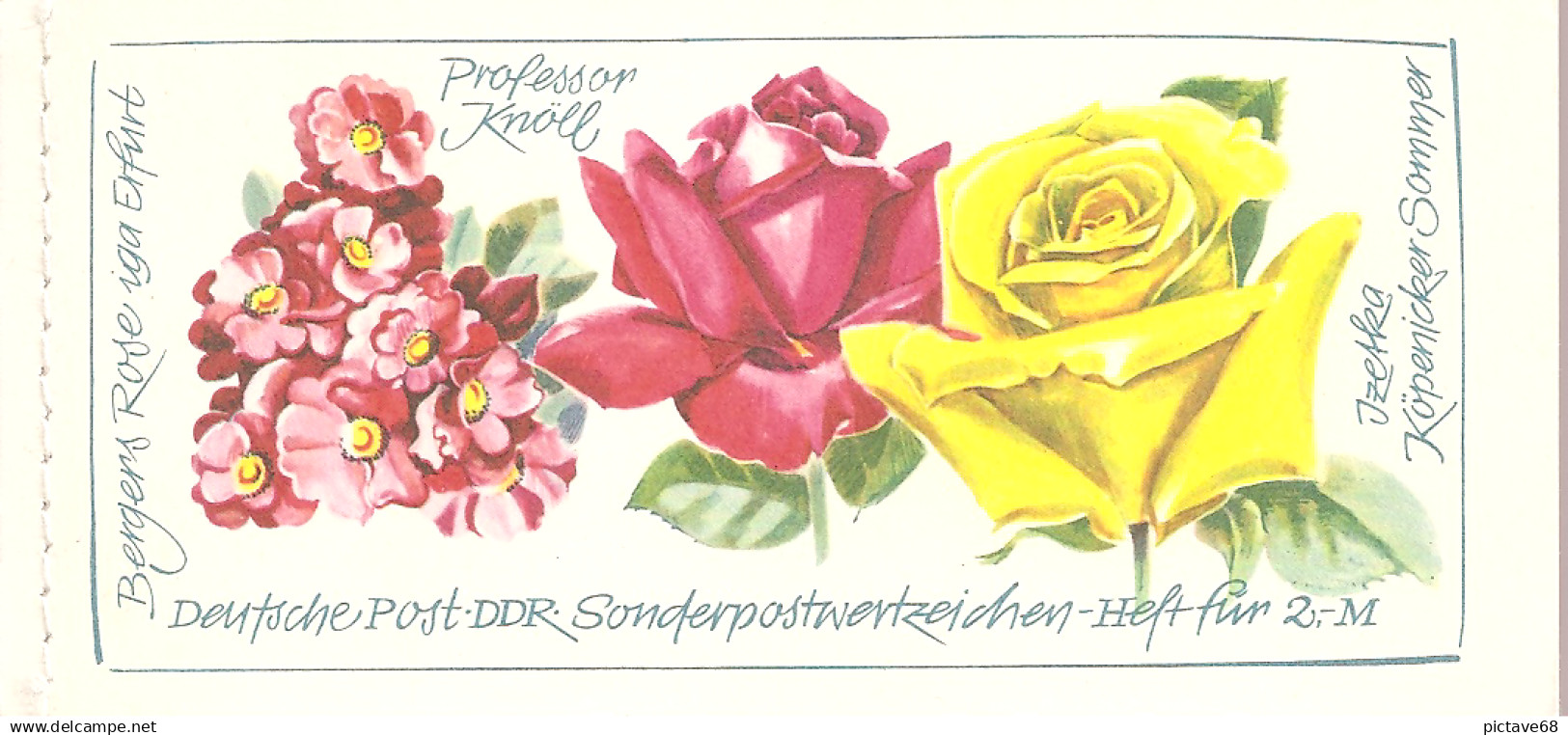 ALLEMAGNE / DDR / CARNET N°YVERT C1468 / N° MICHEL 6  NEUF * * - Markenheftchen