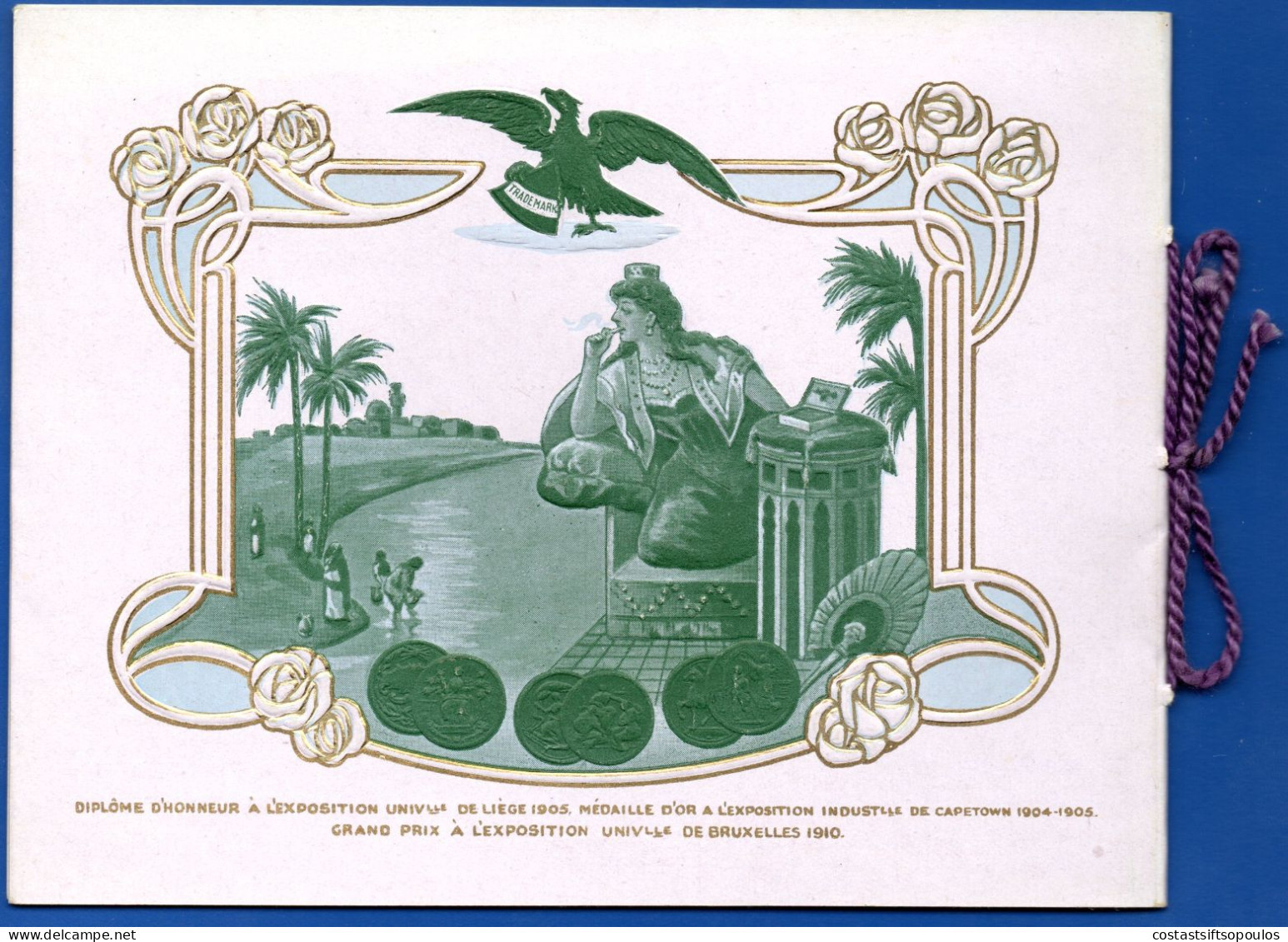 F3.227. EGYPT DIMITRINO CIGARETTES .1915 12 PAGES PRICE LIST IN EXCELLENT CONDITION - Objetos Publicitarios
