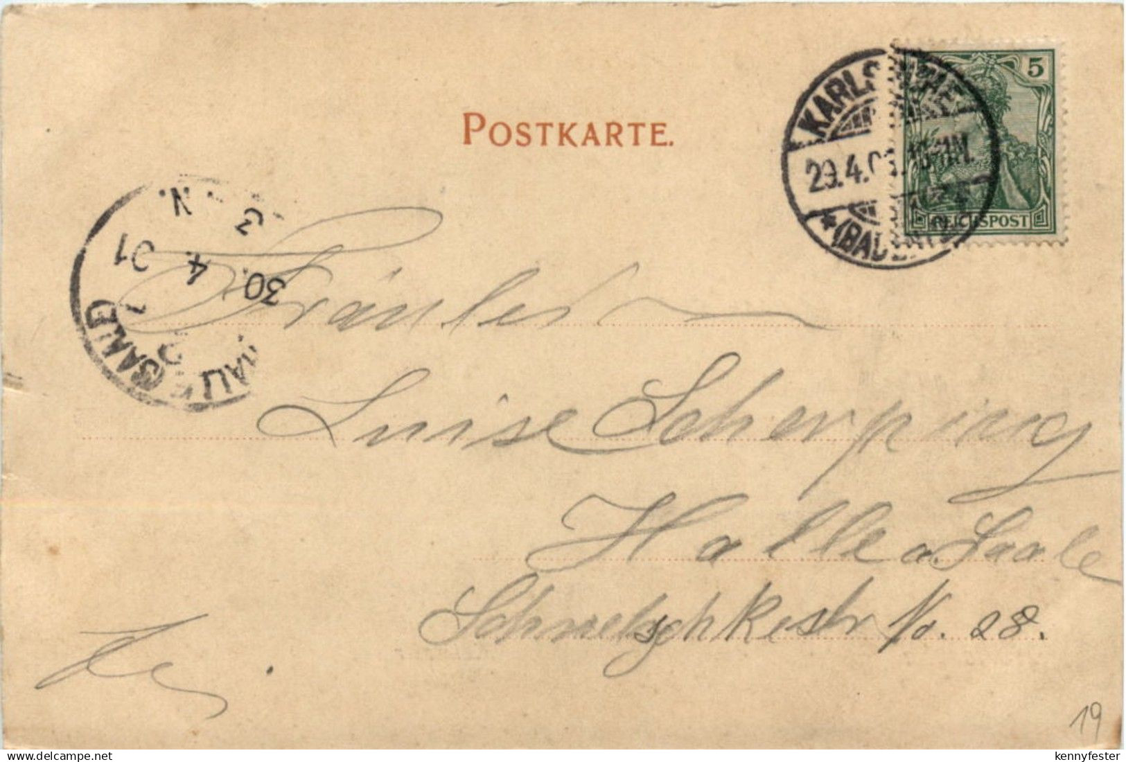 Karlsruhe - Kaiserstrasse - Karlsruhe