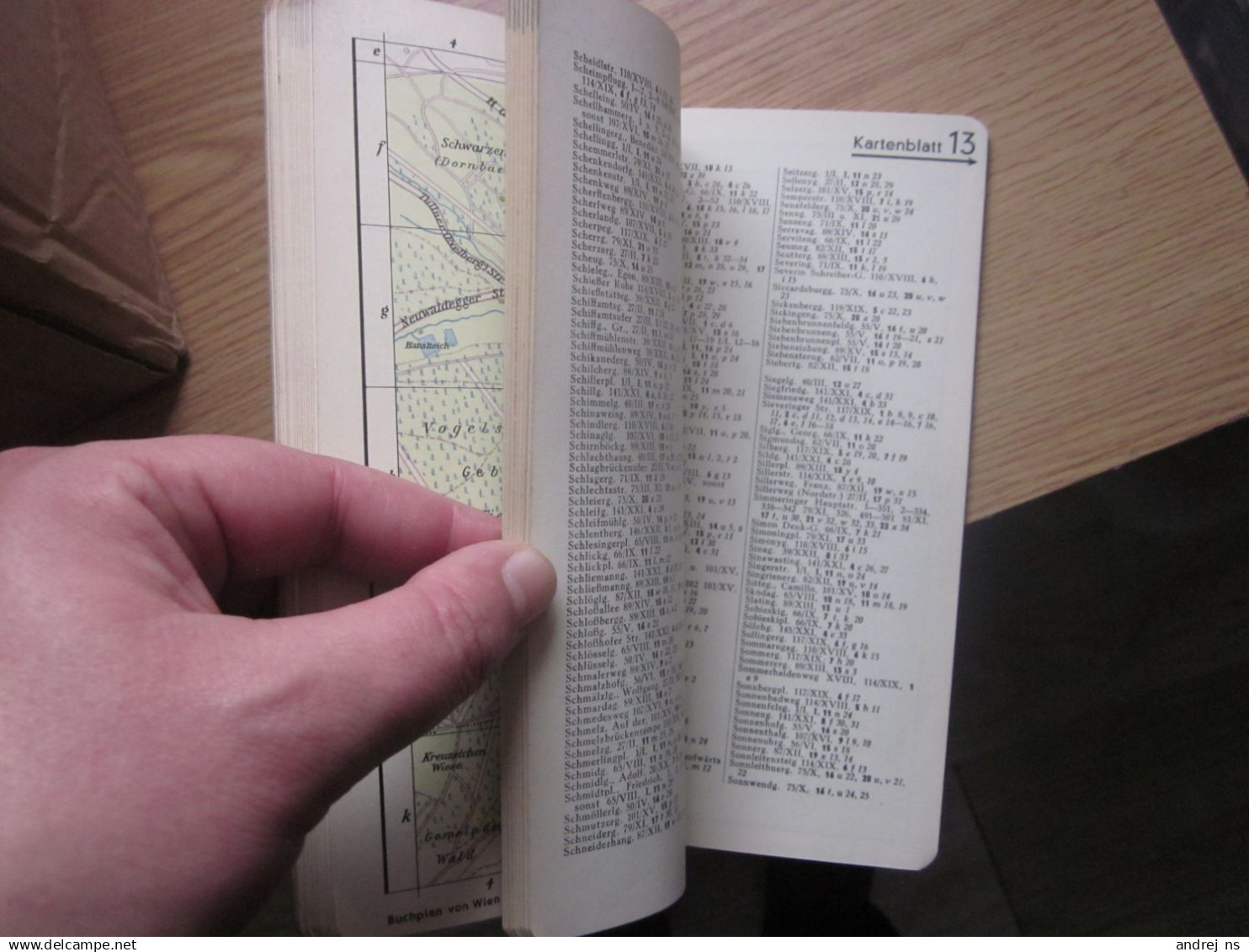Buchplan Wien maps