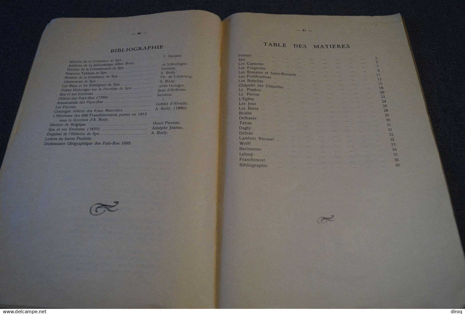 Vieux Spa,1932,Pierre Lafagne,dessin J.Râteau,N° 442,complet 41 pages, 27 Cm. sur 18 Cm.nombreuses gravures