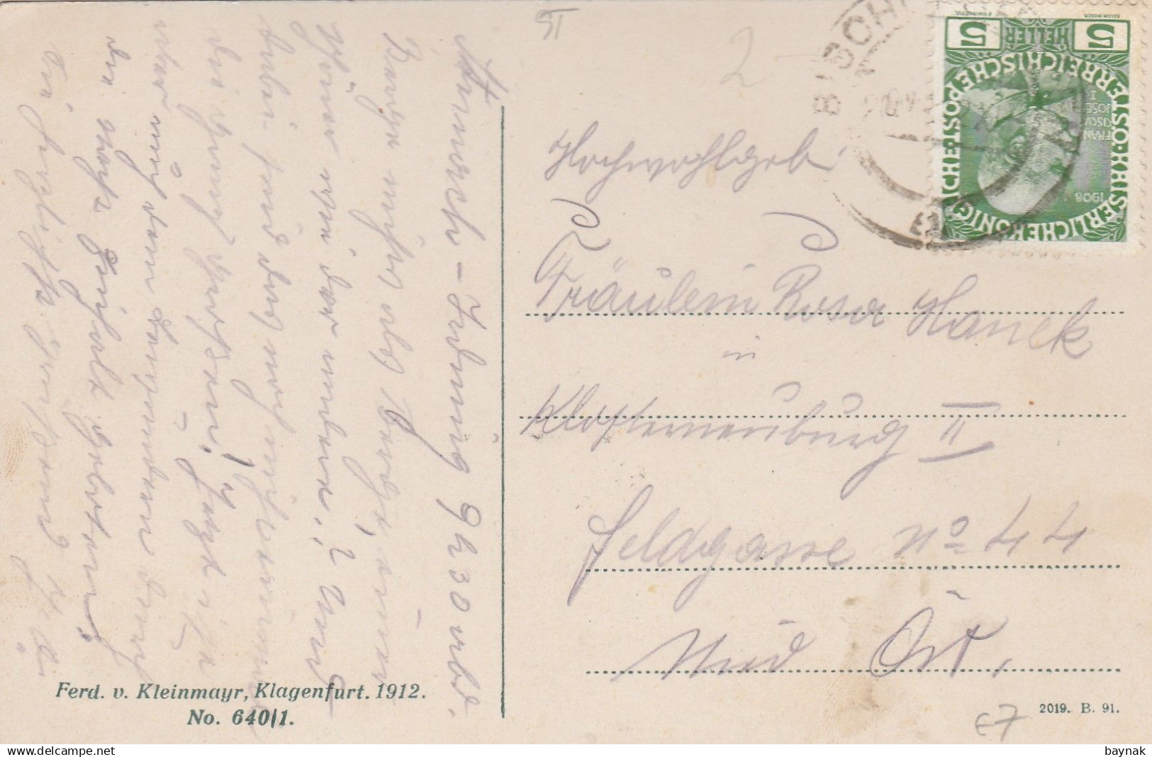 ST603  --  GESAUSE - EINGANG  --  1909 - Gesäuse