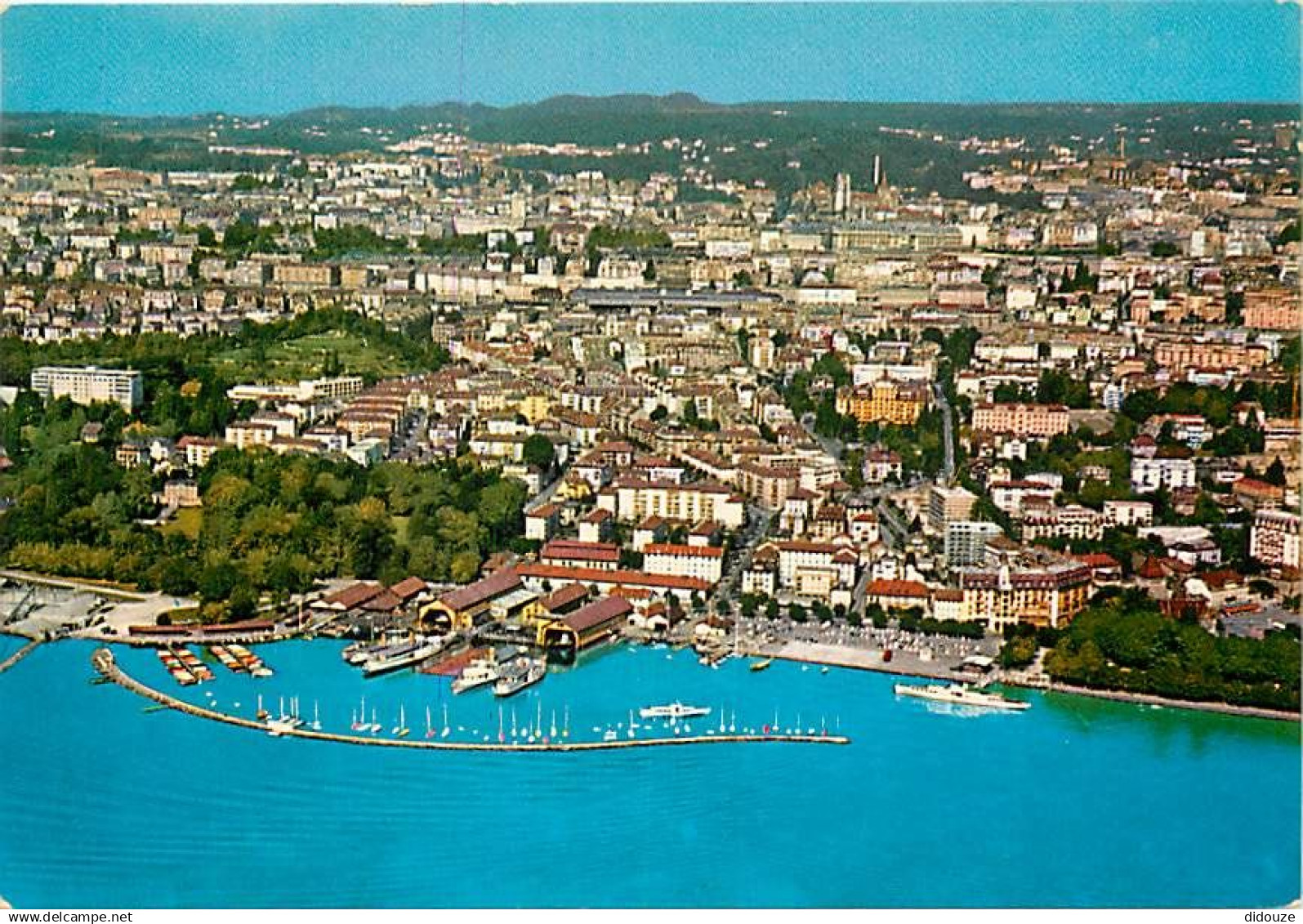 Suisse - VD Vaud - Lausanne - Ouchy - Vue Générale Aérienne - CPM - Carte Neuve - Voir Scans Recto-Verso - Autres & Non Classés