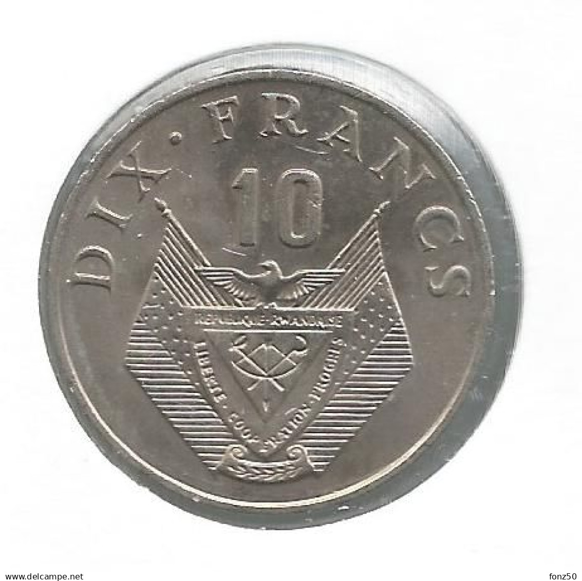RWANDA * 10 Frank 1970 * FDC * Nr 13376 - Rwanda