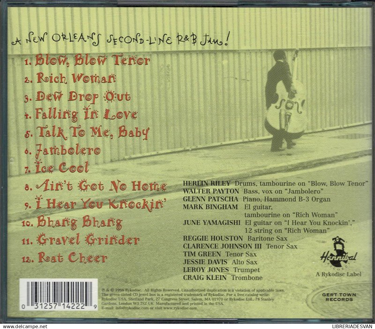 The Yockamo All-Stars - Dew Drop Out, A New Orleans Second-Line R&B Jam!. CD - Jazz