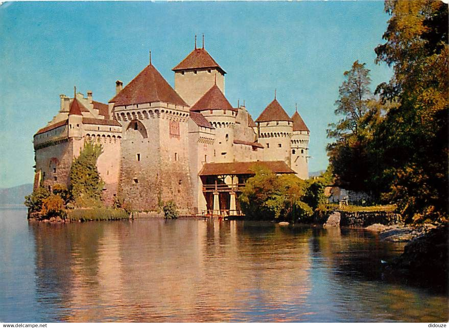 Suisse - VD Vaud - Montreux - Lac Léman - Château De Chillon - CPM - Carte Neuve - Voir Scans Recto-Verso - Autres & Non Classés