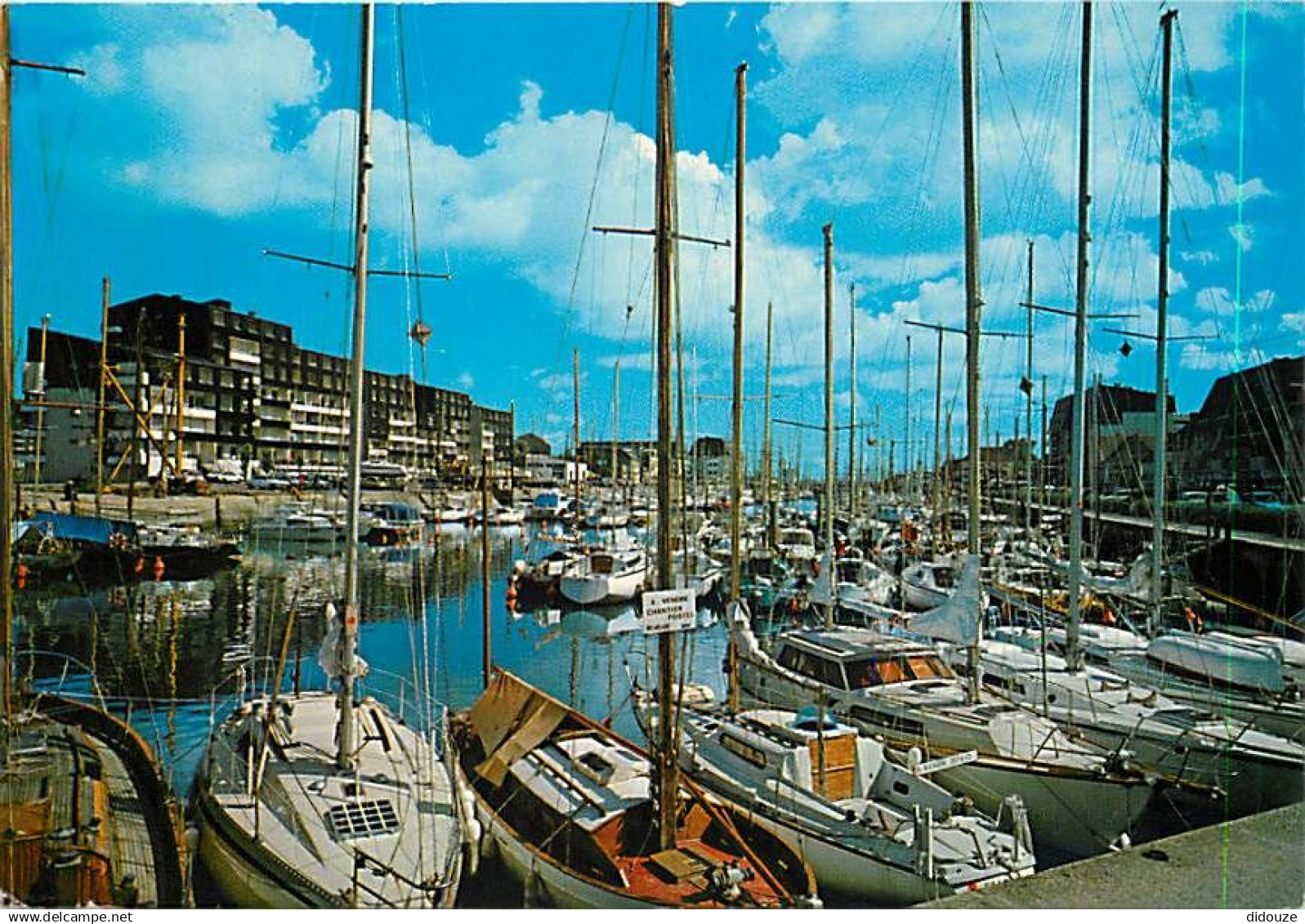 14 - Courseulles Sur Mer - Le Bassin De Plaisance - Bateaux - Flamme Postale De Courseulles Sur Mer - CPM - Voir Scans R - Courseulles-sur-Mer