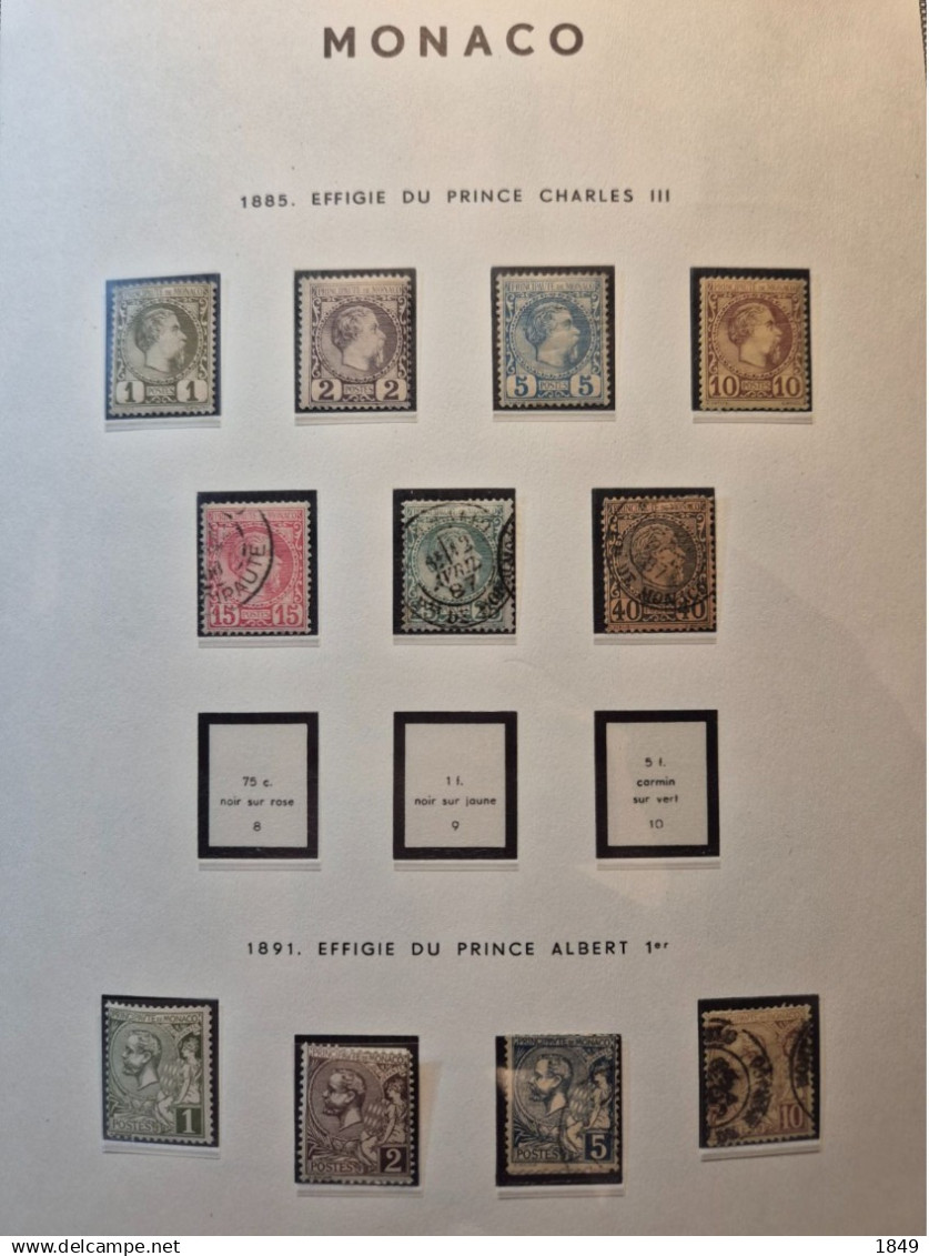 MONACO Alb. MOC 1885/1978 Neufs + PA (dont Oiseaux **) Côte >10 000€ - Collections, Lots & Séries