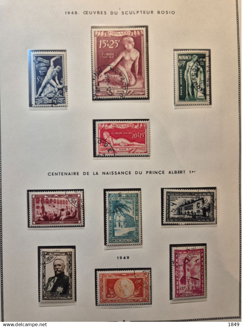 MONACO Alb. MOC 1885/1978 Neufs + PA (dont oiseaux **) côte >10 000€