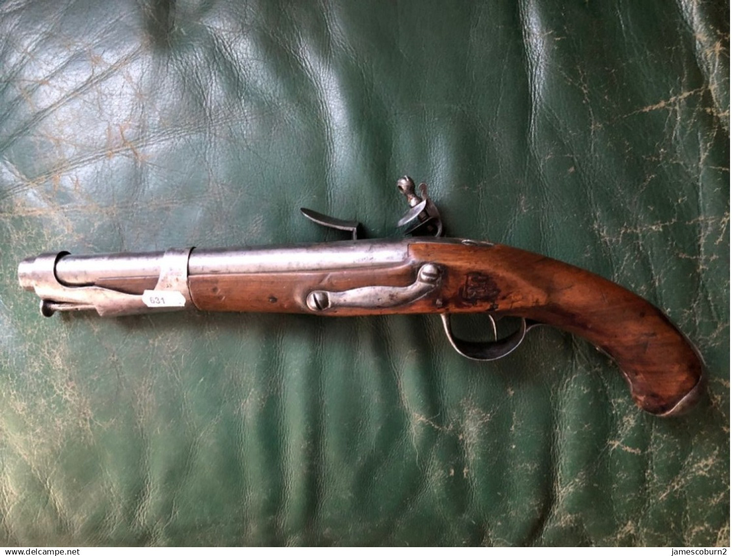 PISTOLET A SILEX 1763/66 REVOLUTIONNAIRE - Armes Neutralisées