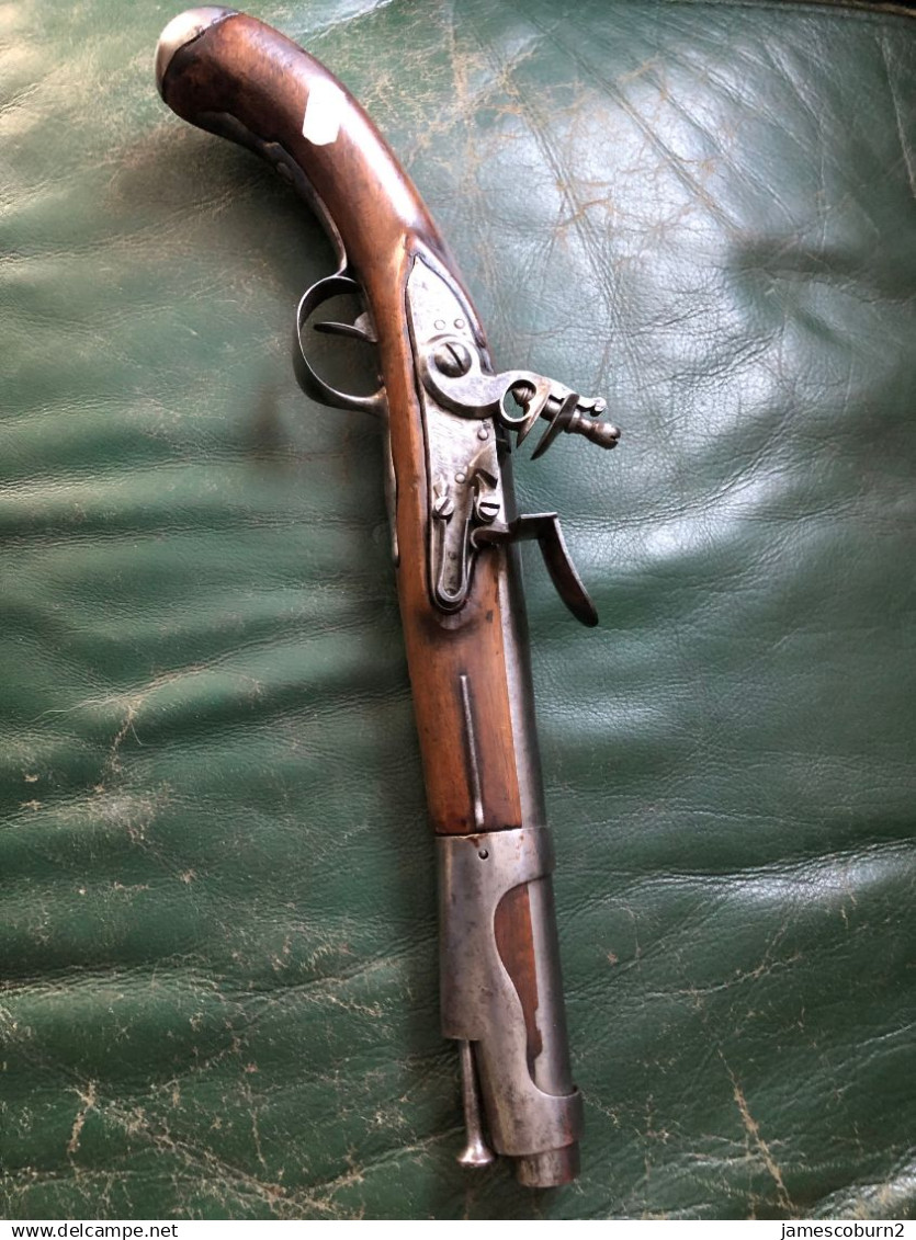 PISTOLET A SILEX 1763/66 REVOLUTIONNAIRE - Armes Neutralisées