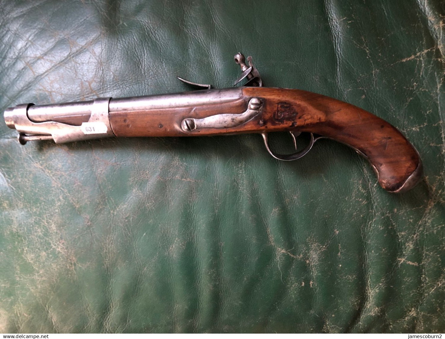 PISTOLET A SILEX 1763/66 REVOLUTIONNAIRE