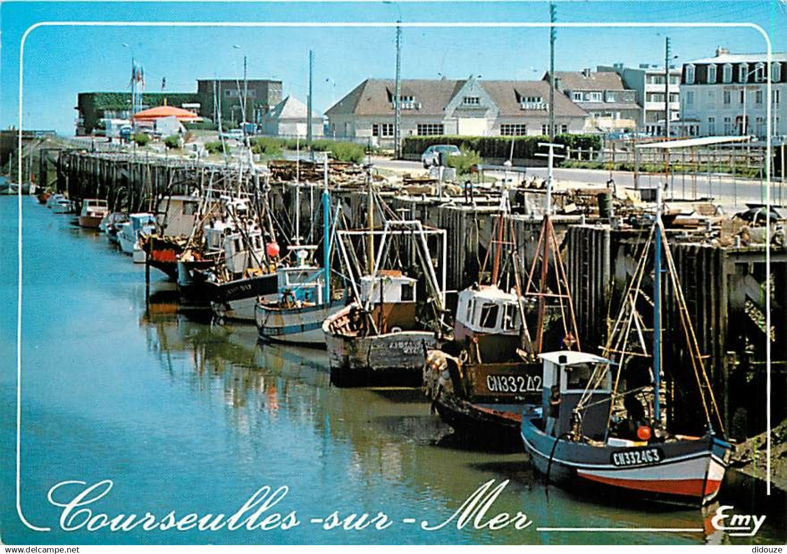 14 - Courseulles Sur Mer - Le Chenal à Marée Basse - Bateaux - Flamme Postale De Courseulles Sur Mer - CPM - Voir Scans - Courseulles-sur-Mer