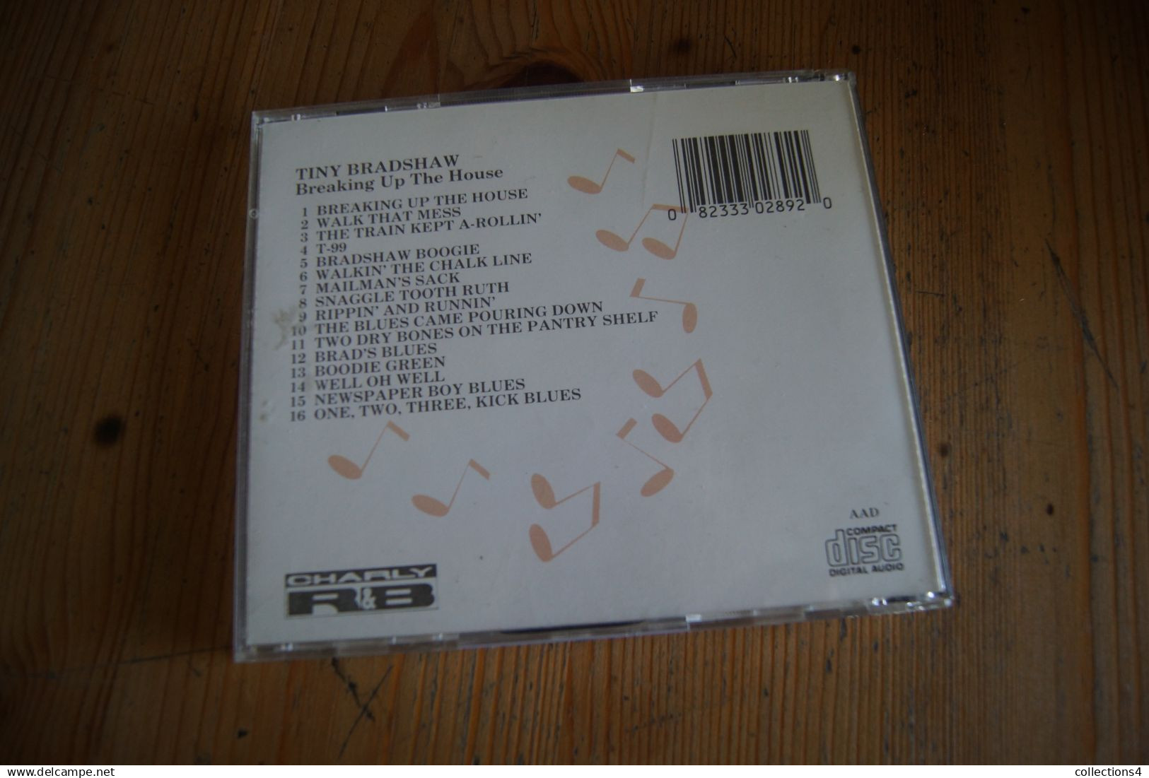 TINY BRADSHAW BREAKIN HOUSE RARE CD 1987 R&B VALEUR+ - Soul - R&B