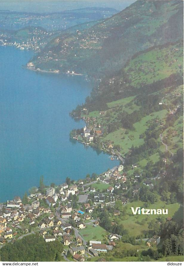 Suisse - LU Lucerne - Vitznau Am Vierwaldstattersee - Vue Générale Aérienne - CPM - Carte Neuve - Voir Scans Recto-Verso - Autres & Non Classés