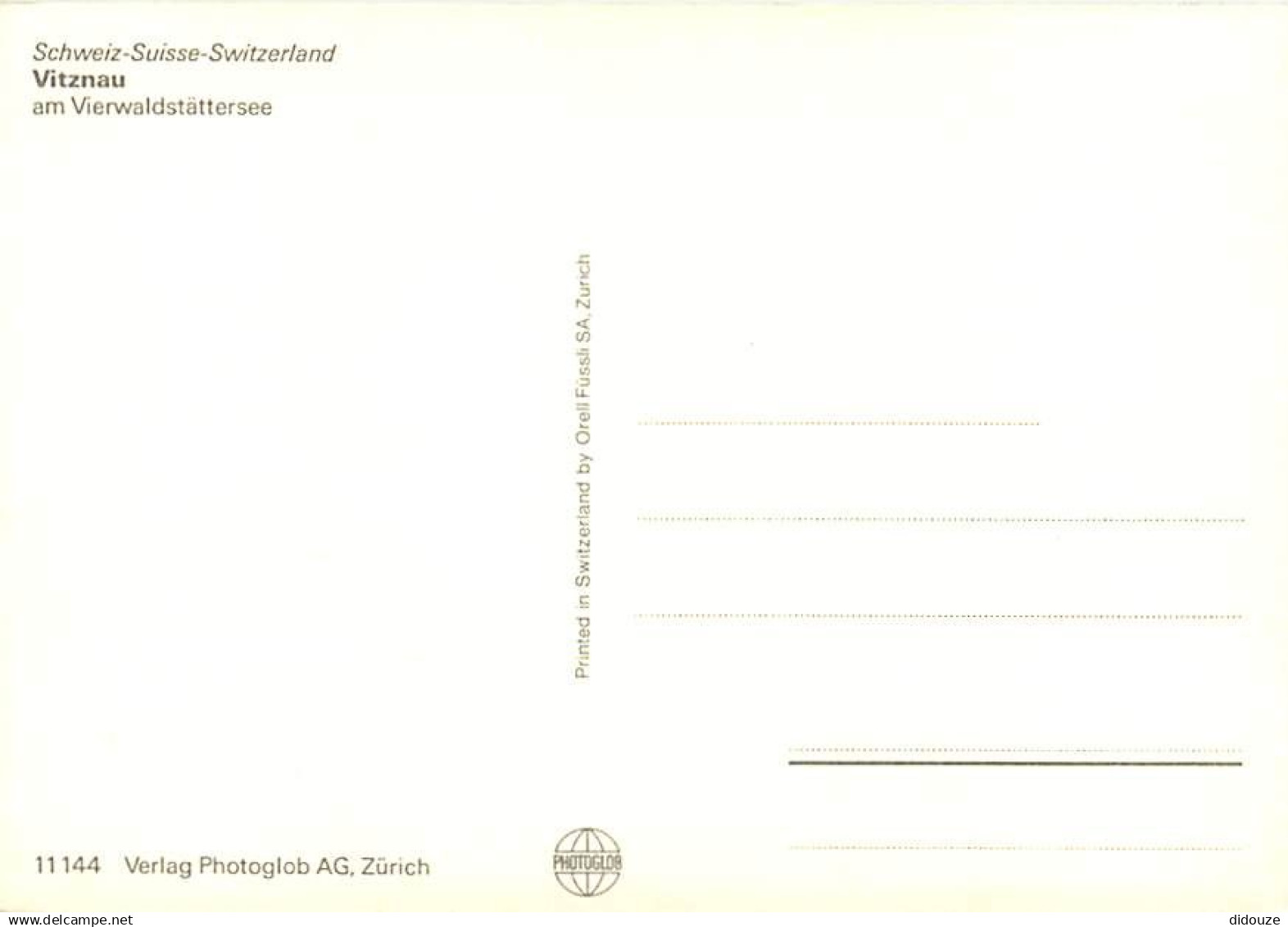 Suisse - LU Lucerne - Vitznau Am Vierwaldstattersee - Vue Générale Aérienne - CPM - Carte Neuve - Voir Scans Recto-Verso - Autres & Non Classés