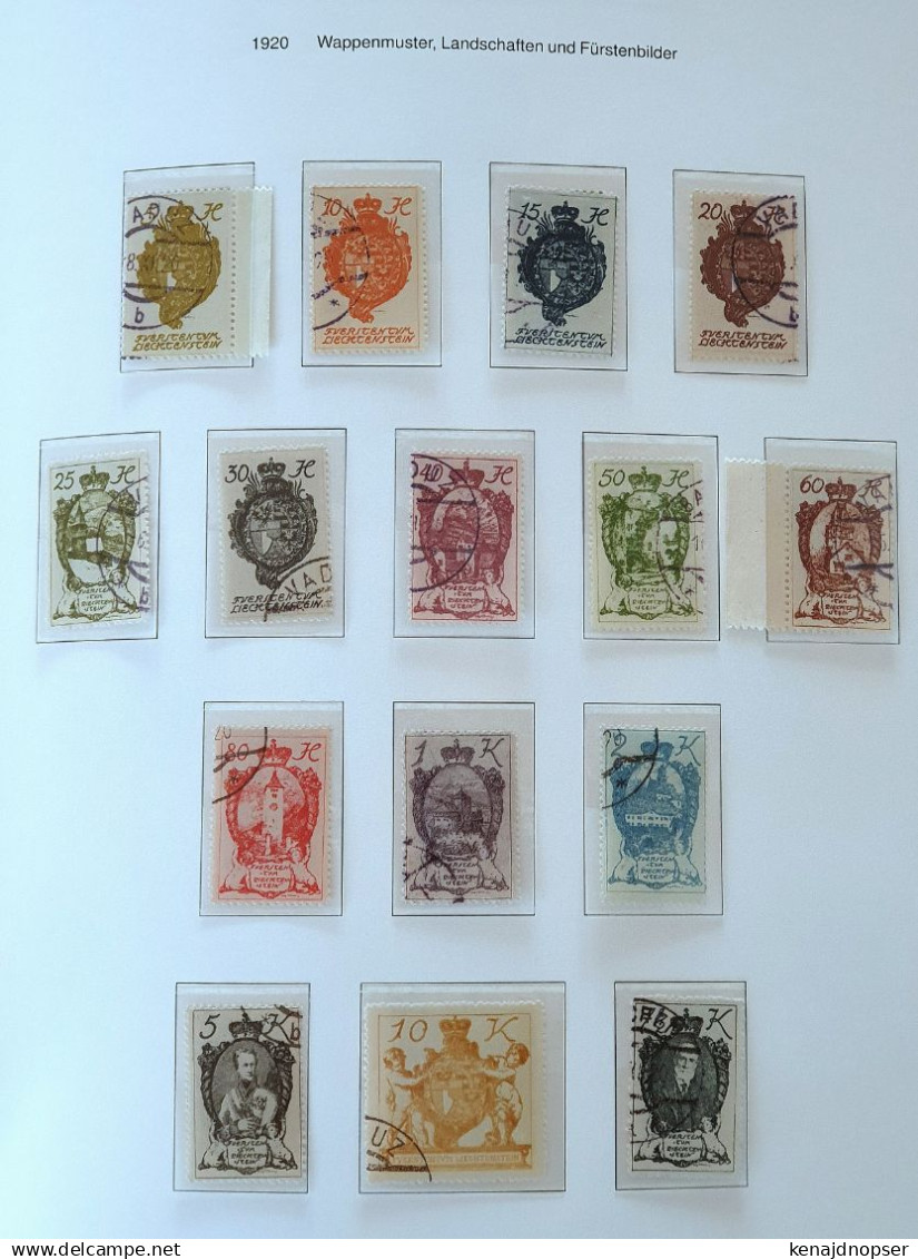 Sorgfältige,umfangreiche Slg. Liechtenstein in 2-MüllerAlben, 3 Ordner FDCs; Steckalbum und 23 Sammelblätter