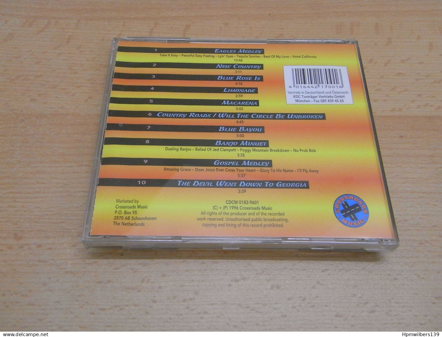 CD Gesigneerd - Signed : The Bobby Lalonde Band Live 1996 (s110) - Handtekening / Autographe - Autographs
