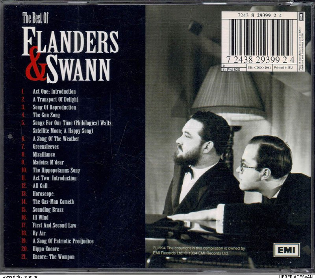 Flanders & Swann - A Transport Of Delight - The Best Of Flanders & Swann. CD - Disco & Pop