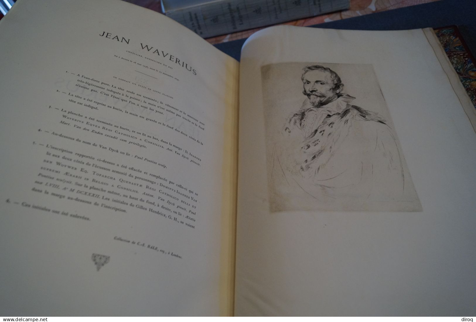 RARE,Eaux-fortes de Antoine VAN DYCK,Charles Amand-Durand,1874 - 1905,complet,44,5 Cm. sur 31 Cm.